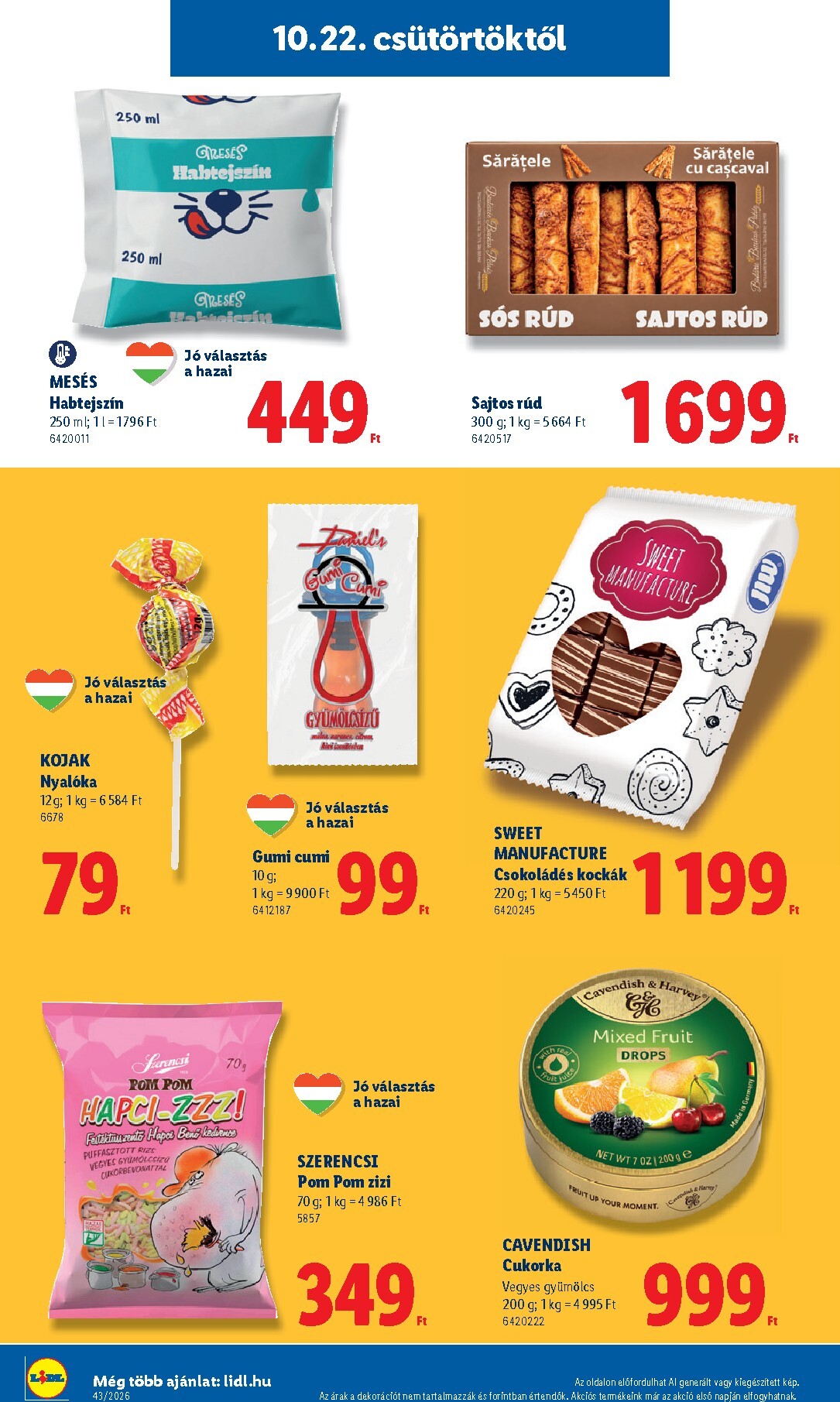 lidl - Lidl hirdetmény a következő hétre csütörtöktől 2026.10.22.-tól szerdától 2026.10.28.-ig - page: 28