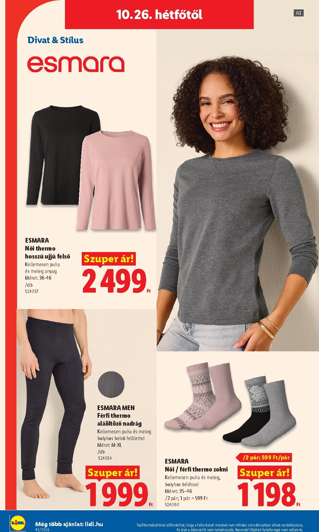lidl - Lidl hirdetmény a következő hétre csütörtöktől 2026.10.22.-tól szerdától 2026.10.28.-ig - page: 52