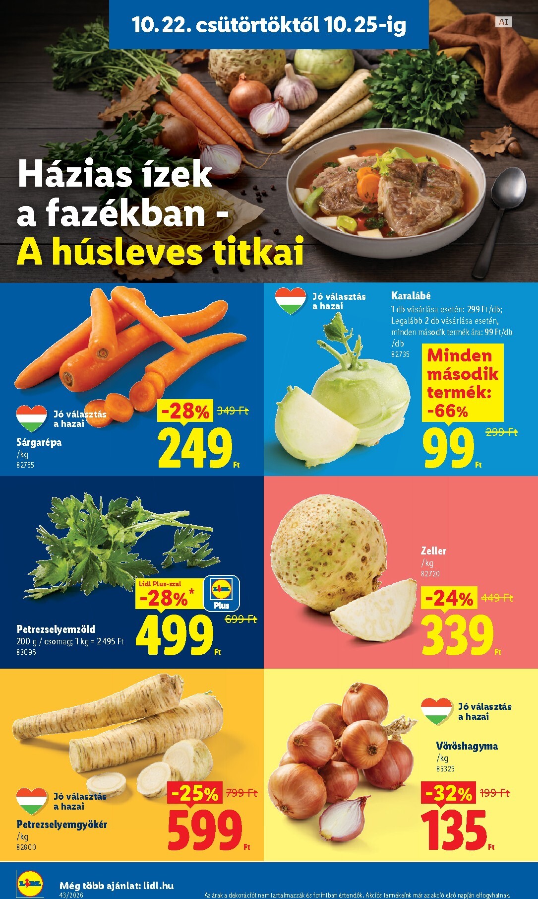 lidl - Lidl hirdetmény a következő hétre csütörtöktől 2026.10.22.-tól szerdától 2026.10.28.-ig - page: 6
