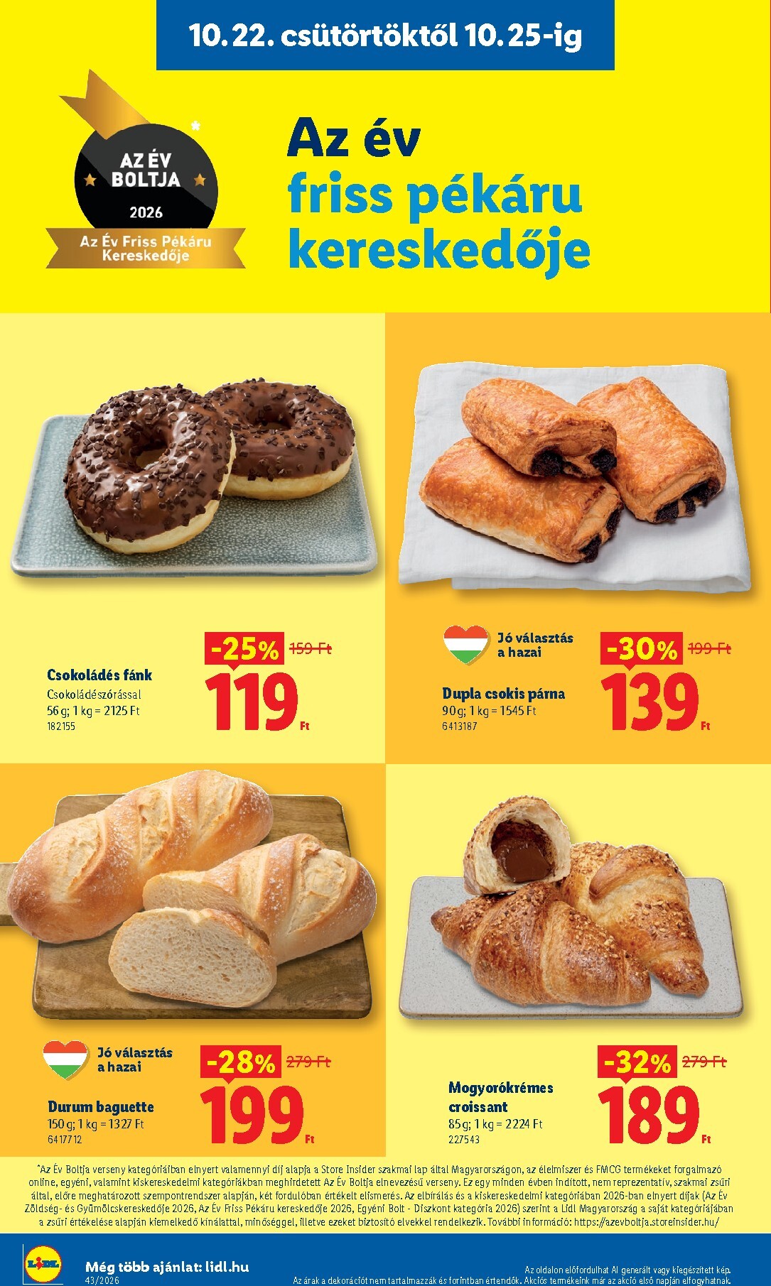 lidl - Lidl hirdetmény a következő hétre csütörtöktől 2026.10.22.-tól szerdától 2026.10.28.-ig - page: 2
