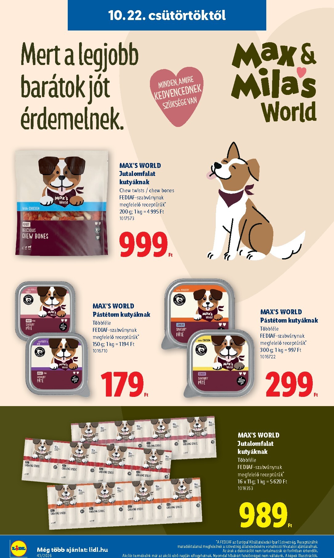 lidl - Lidl hirdetmény a következő hétre csütörtöktől 2026.10.22.-tól szerdától 2026.10.28.-ig - page: 24