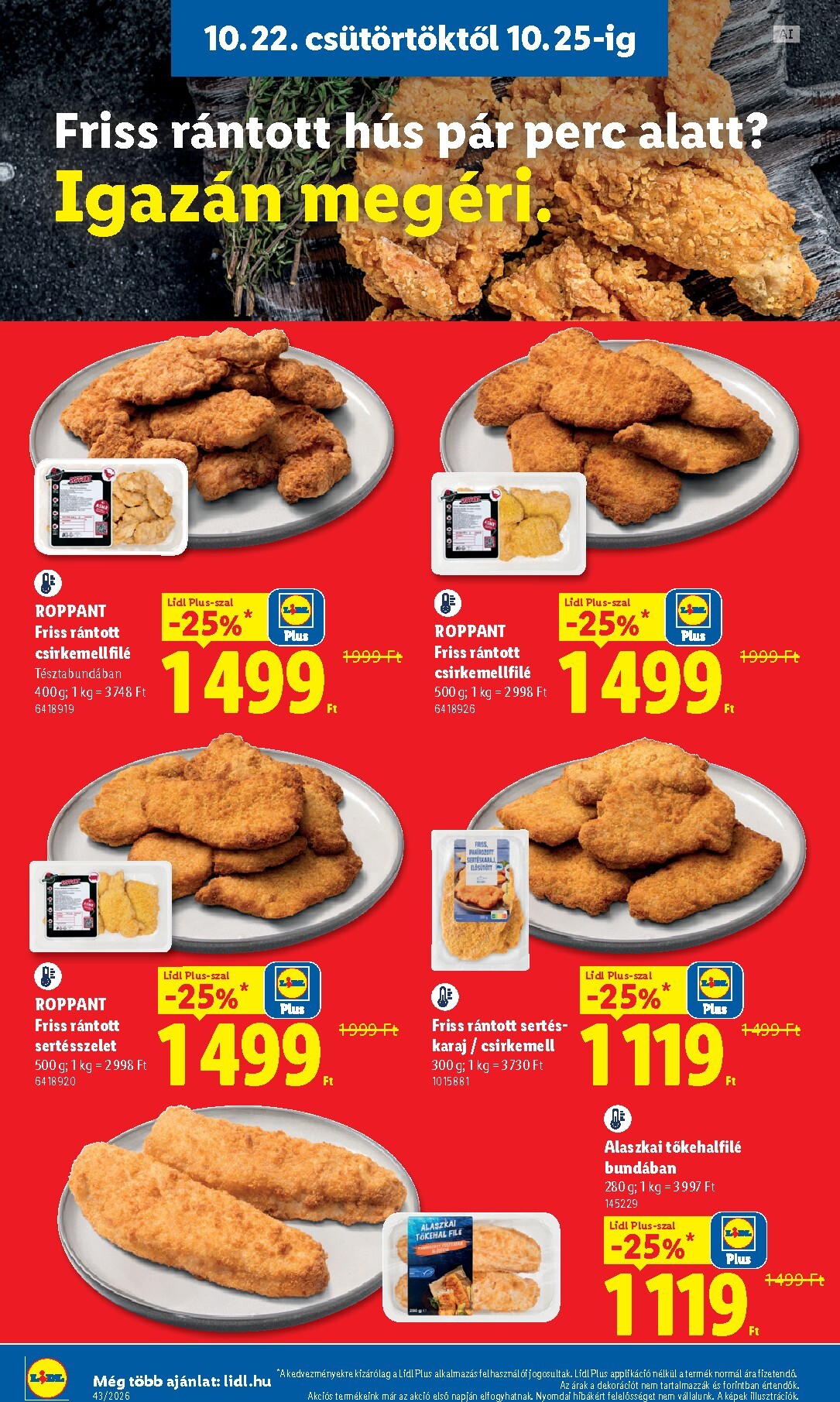lidl - Lidl hirdetmény a következő hétre csütörtöktől 2026.10.22.-tól szerdától 2026.10.28.-ig - page: 8