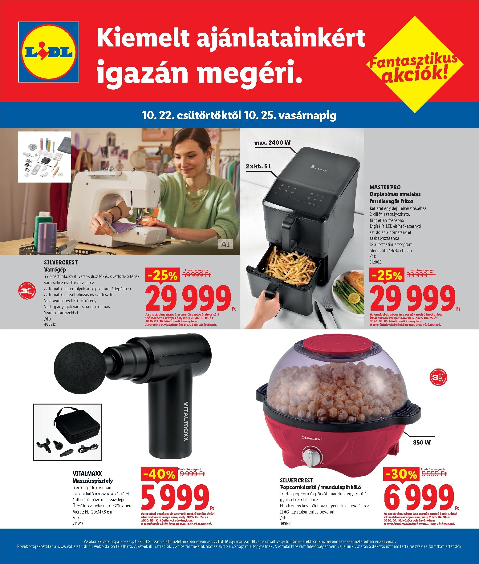 lidl - Lidl - Kőszeg hirdetmény a következő hétre csütörtöktől 2026.10.22.-tól vasárnaptól 2026.10.25.-ig - page: 2