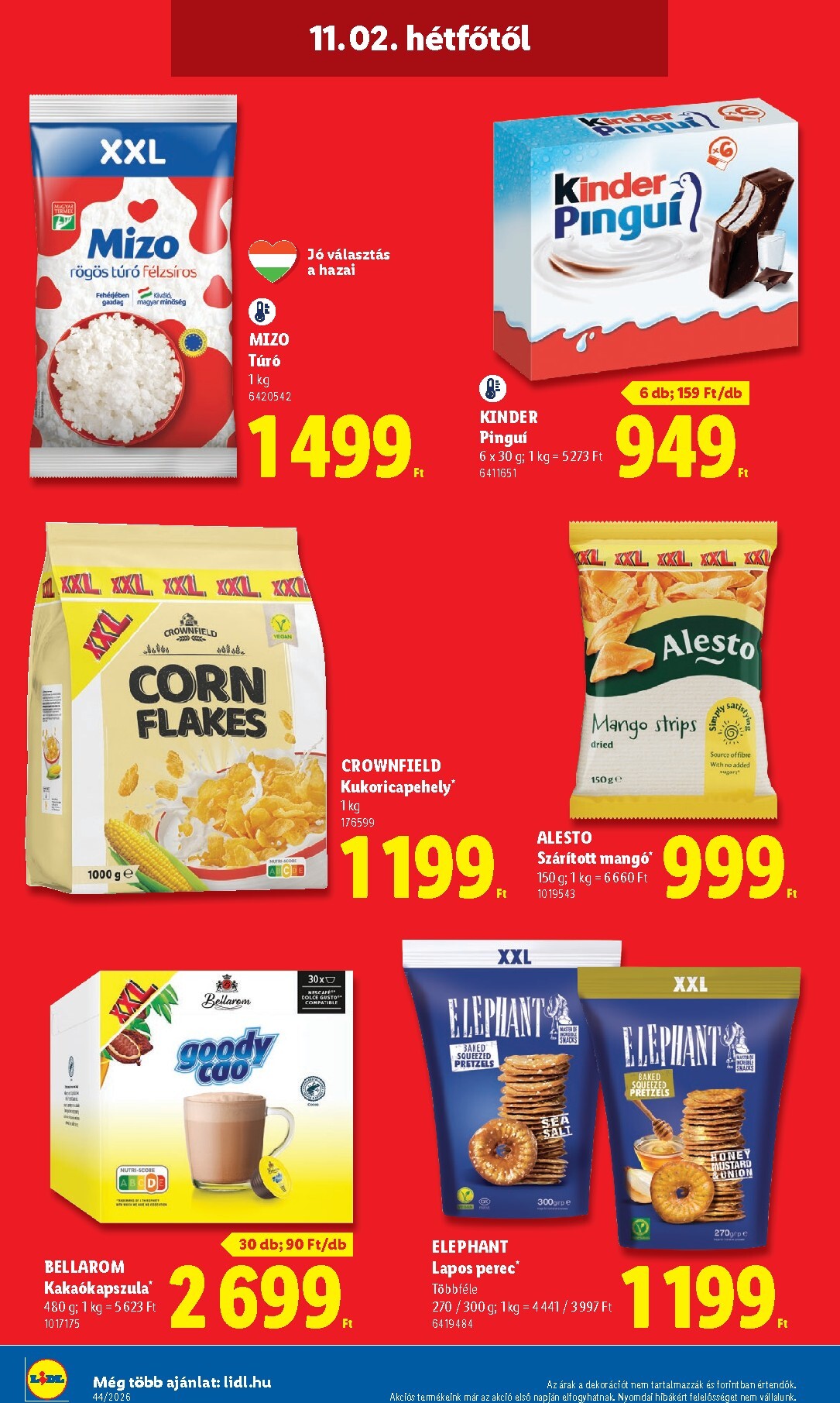 lidl - Lidl hirdetmény a következő hétre csütörtöktől 2026.10.29.-tól szerdától 2026.11.04.-ig - page: 70