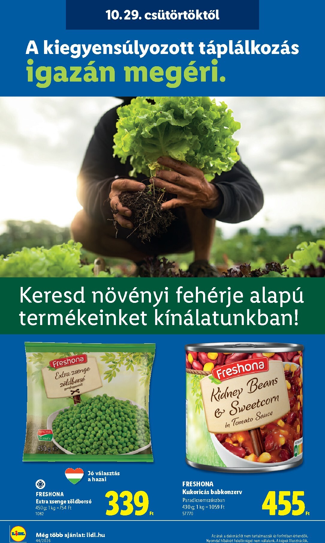 lidl - Lidl hirdetmény a következő hétre csütörtöktől 2026.10.29.-tól szerdától 2026.11.04.-ig - page: 30