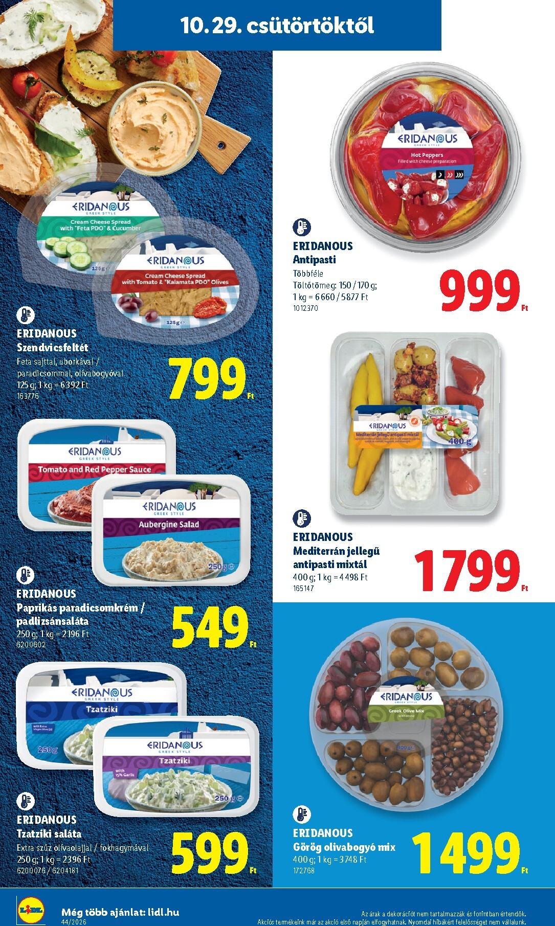lidl - Lidl hirdetmény a következő hétre csütörtöktől 2026.10.29.-tól szerdától 2026.11.04.-ig - page: 24