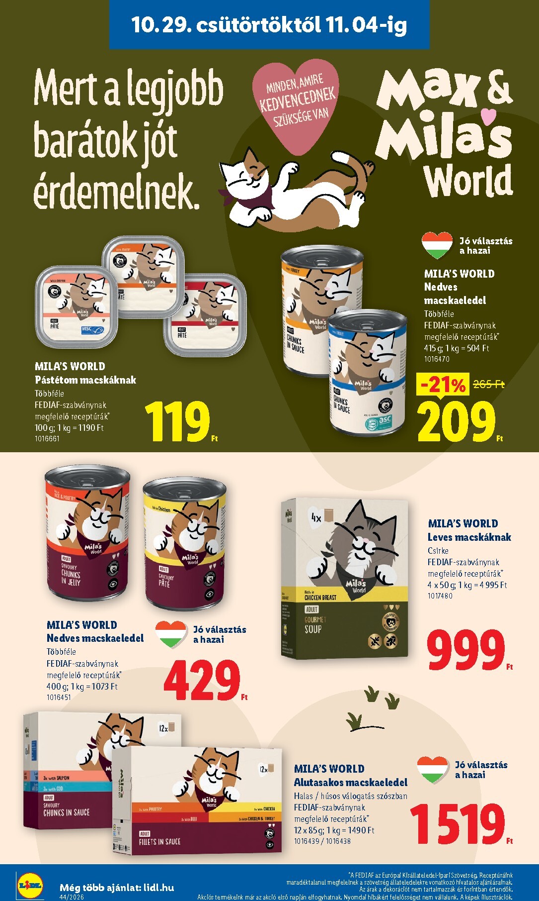 lidl - Lidl hirdetmény a következő hétre csütörtöktől 2026.10.29.-tól szerdától 2026.11.04.-ig - page: 28
