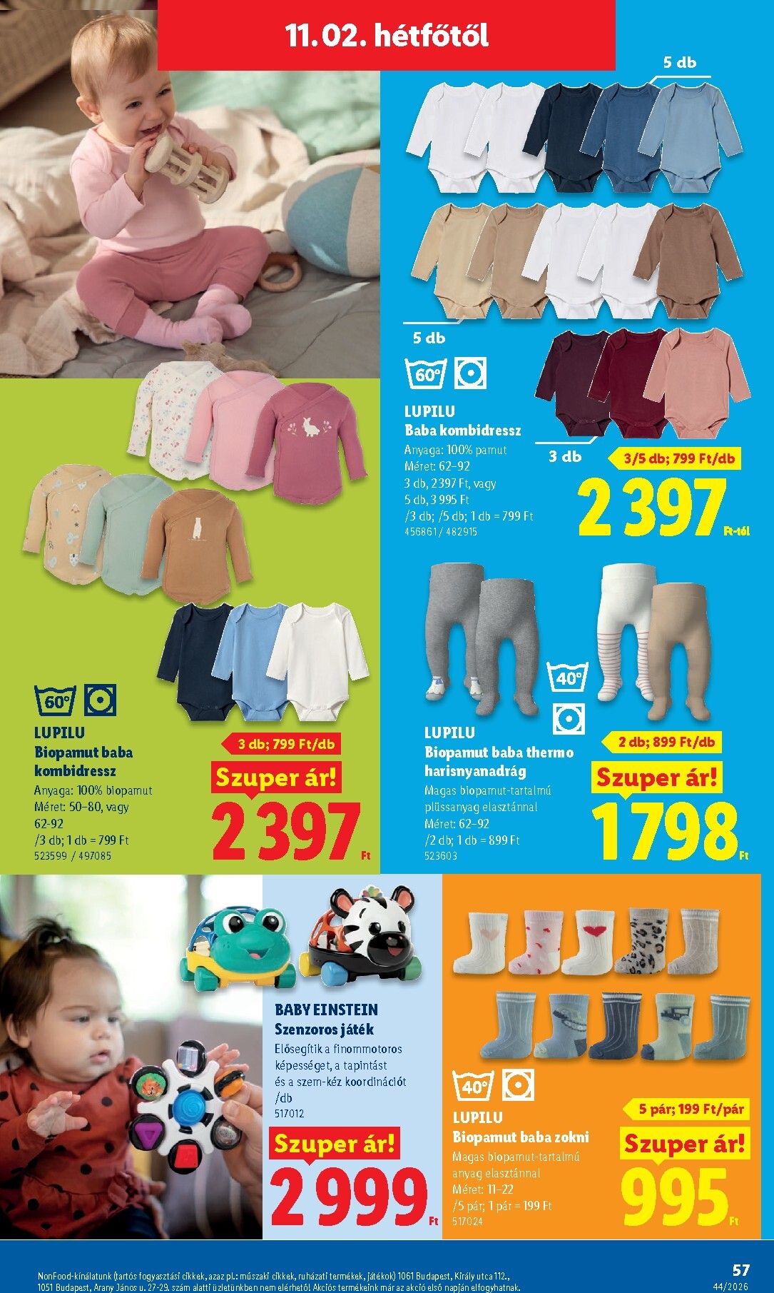 lidl - Lidl hirdetmény a következő hétre csütörtöktől 2026.10.29.-tól szerdától 2026.11.04.-ig - page: 57