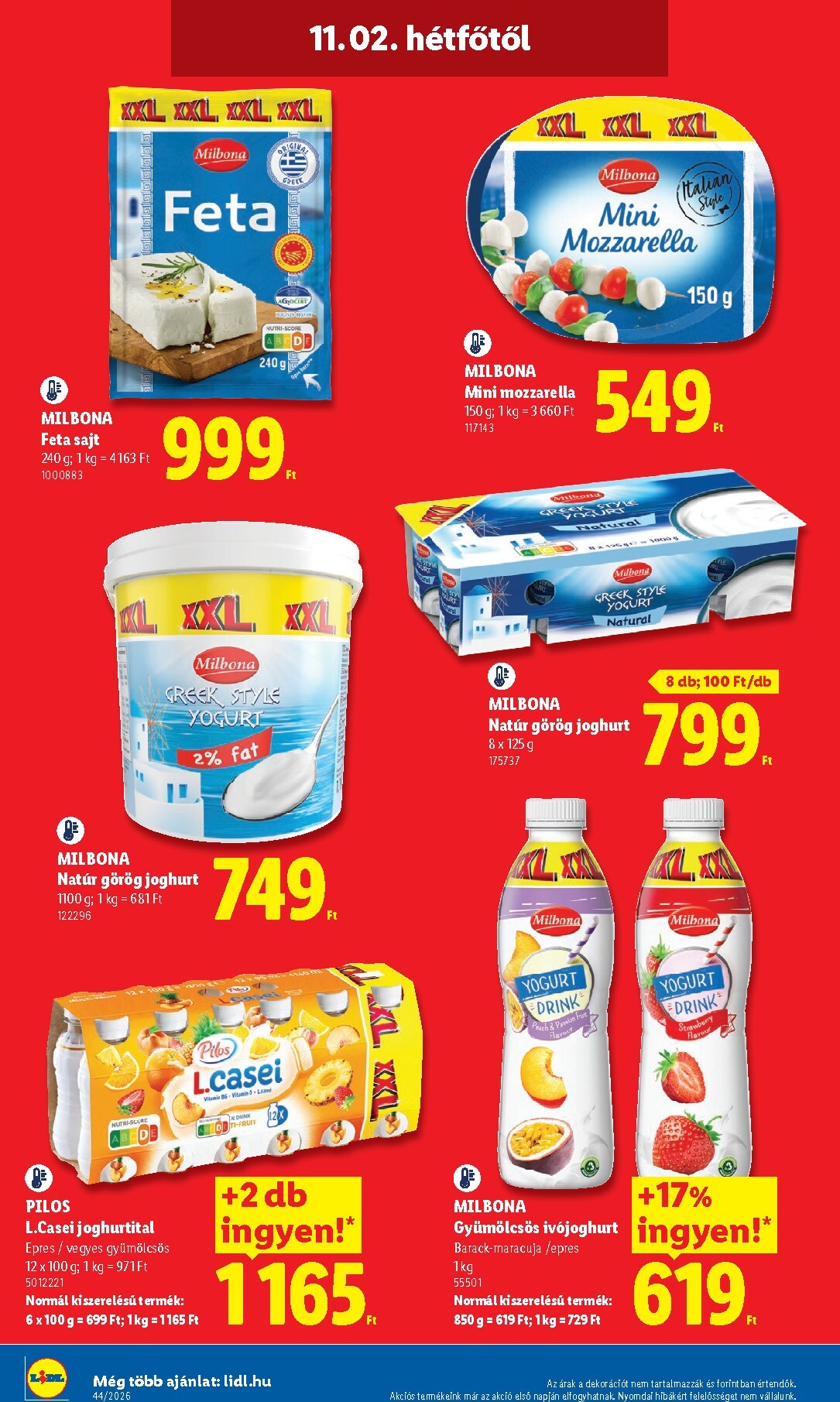 lidl - Lidl hirdetmény a következő hétre csütörtöktől 2026.10.29.-tól szerdától 2026.11.04.-ig - page: 66