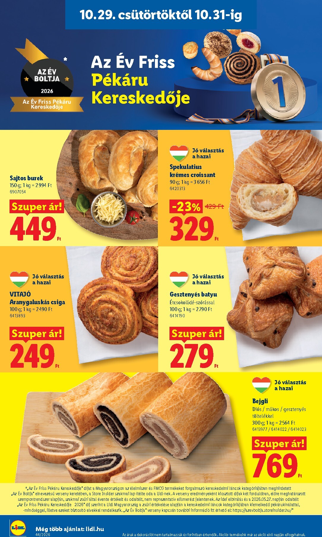 lidl - Lidl hirdetmény a következő hétre csütörtöktől 2026.10.29.-tól szerdától 2026.11.04.-ig - page: 4