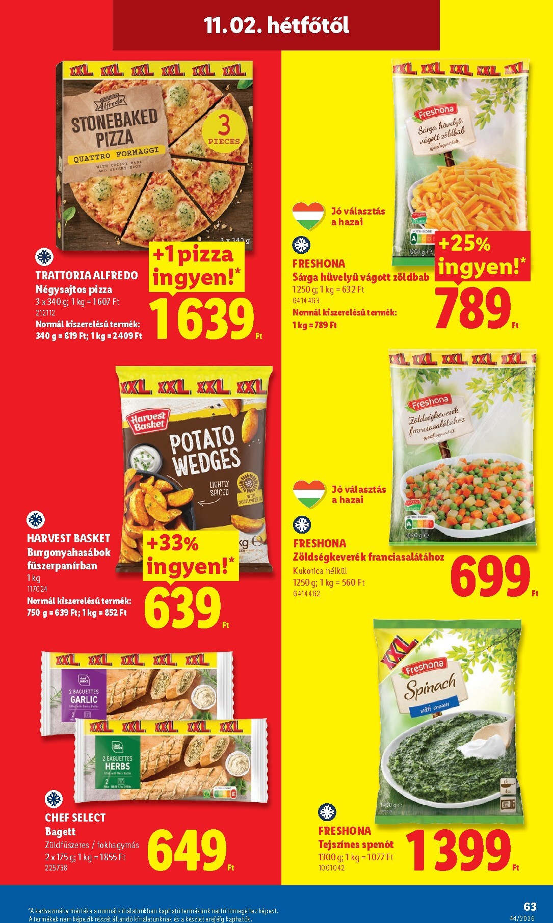 lidl - Lidl hirdetmény a következő hétre csütörtöktől 2026.10.29.-tól szerdától 2026.11.04.-ig - page: 63