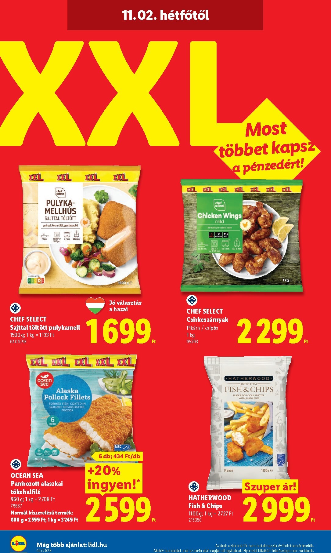 lidl - Lidl hirdetmény a következő hétre csütörtöktől 2026.10.29.-tól szerdától 2026.11.04.-ig - page: 62