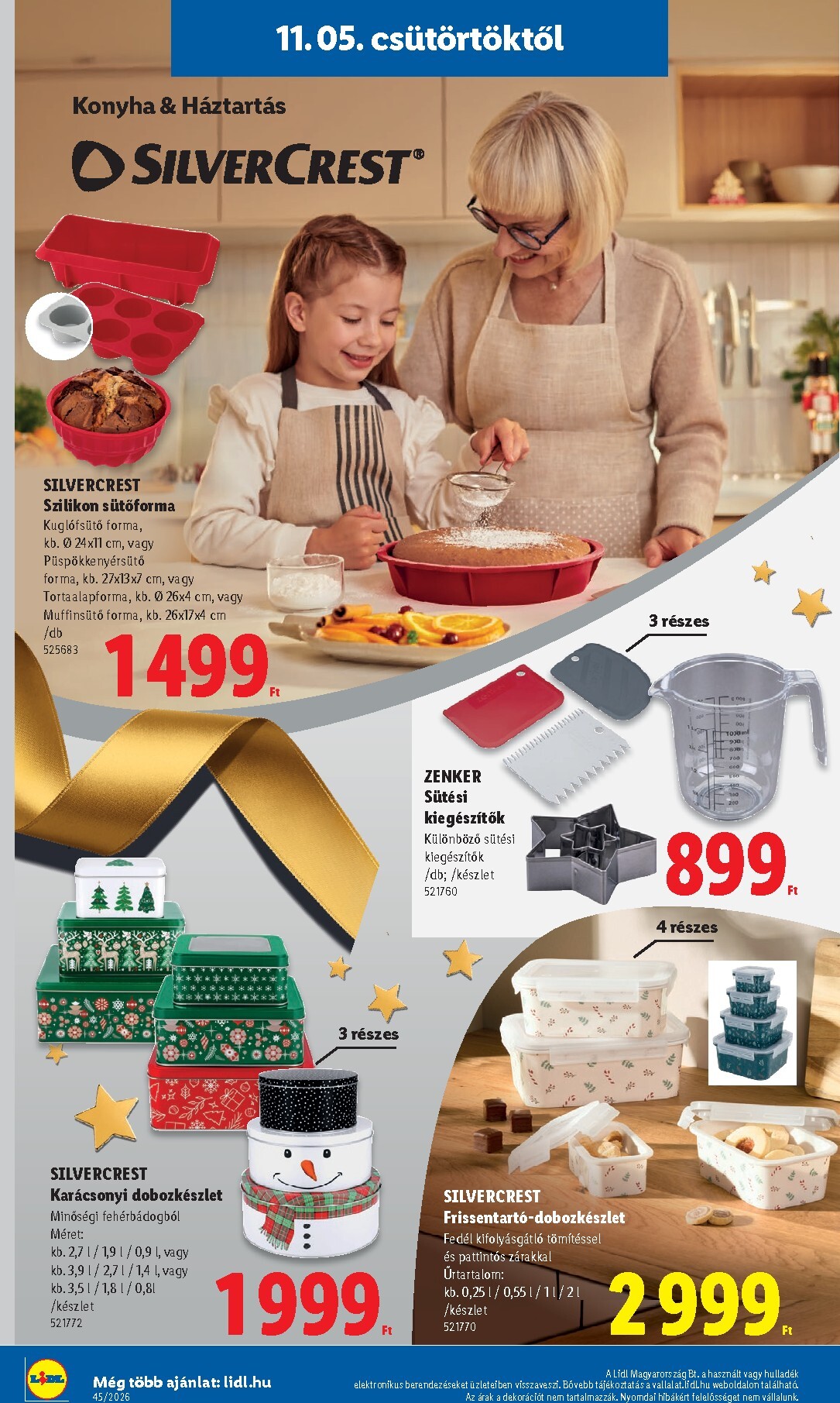 lidl - Lidl - Dekoráció katalógus hirdetmény a következő hétre csütörtöktől 2026.11.05.-tól szerdától 2026.11.11.-ig - page: 10