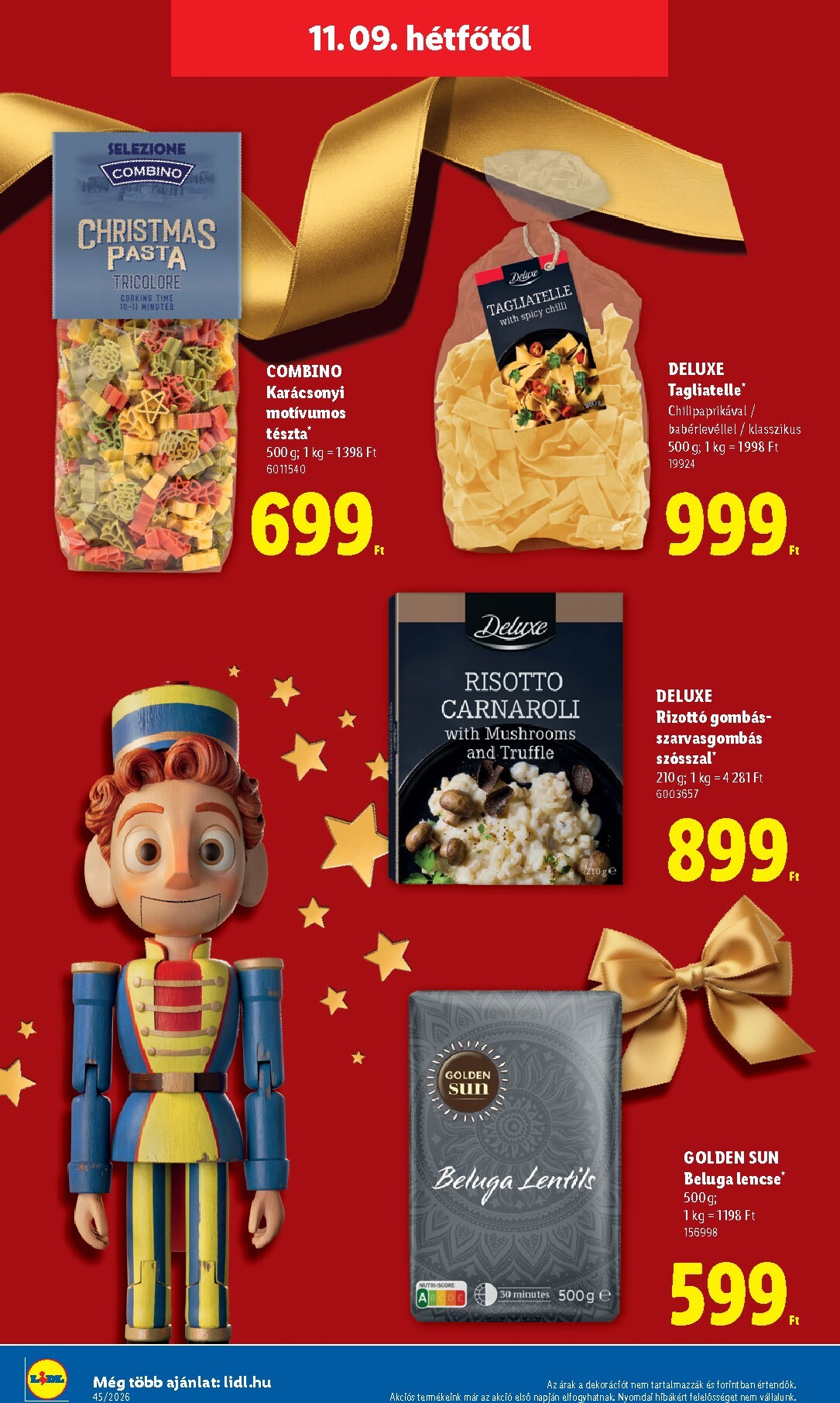 lidl - Lidl - Deluxe hirdetmény a következő hétre hétfőtől 2026.11.09.-tól vasárnaptól 2026.11.15.-ig - page: 12