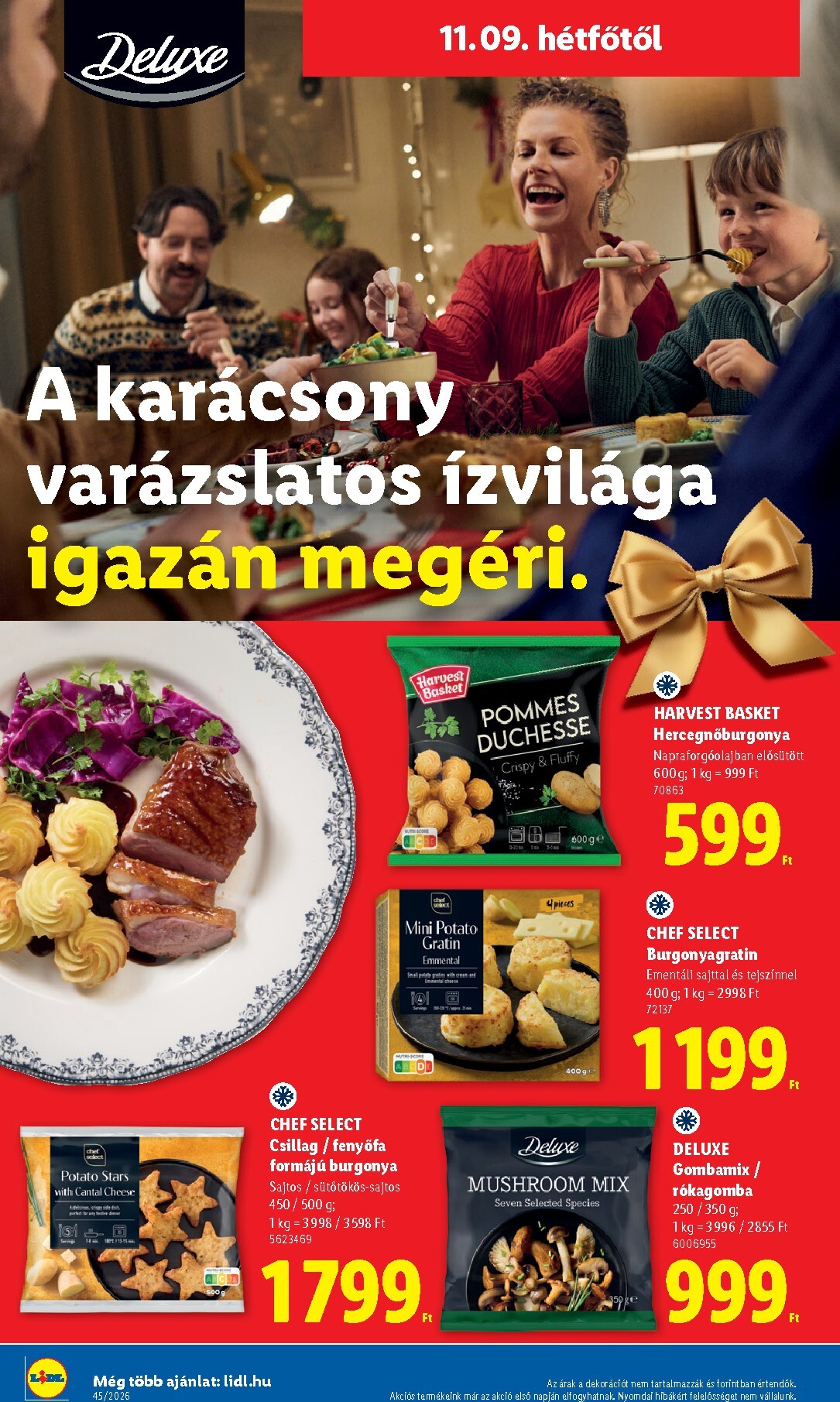 lidl - Lidl - Deluxe hirdetmény a következő hétre hétfőtől 2026.11.09.-tól vasárnaptól 2026.11.15.-ig - page: 2