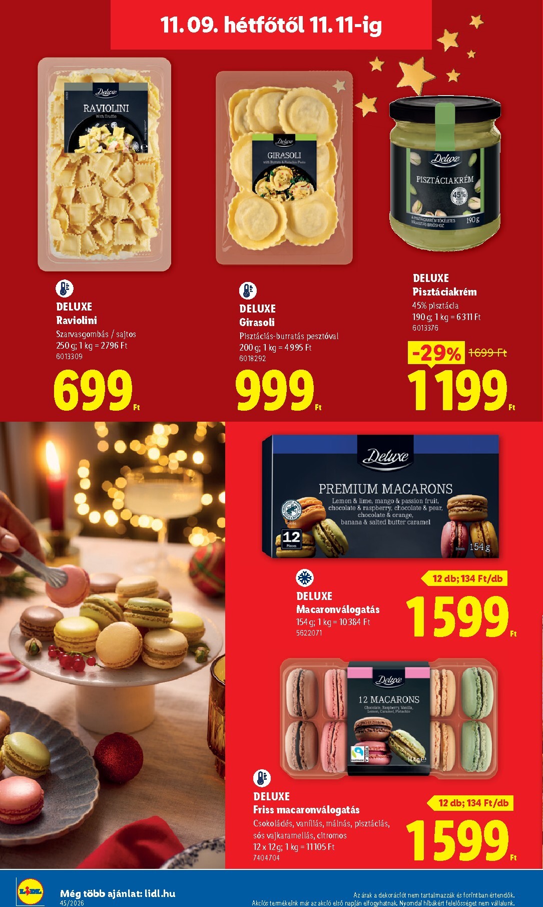 lidl - Lidl - Deluxe hirdetmény a következő hétre hétfőtől 2026.11.09.-tól vasárnaptól 2026.11.15.-ig - page: 8