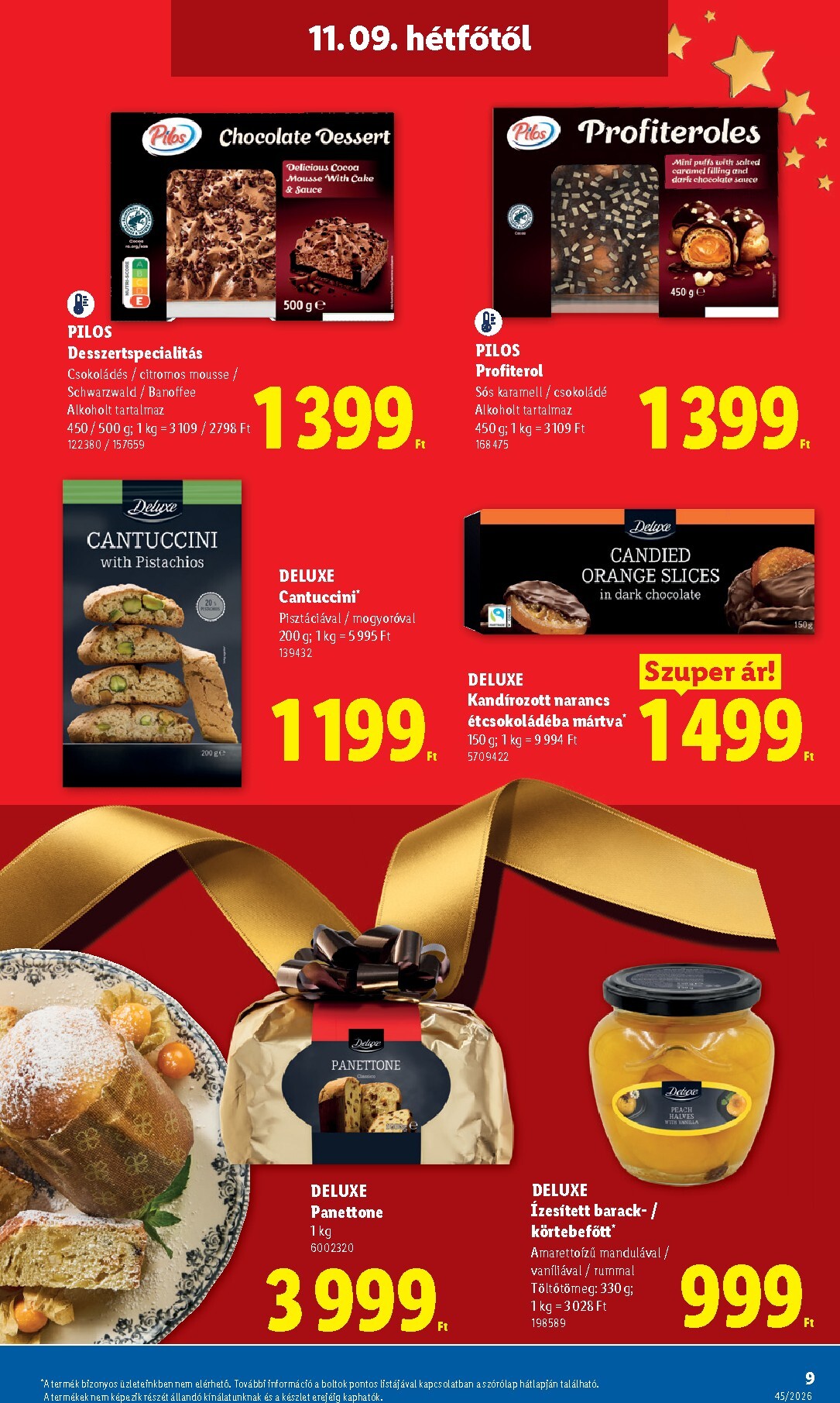 lidl - Lidl - Deluxe hirdetmény a következő hétre hétfőtől 2026.11.09.-tól vasárnaptól 2026.11.15.-ig - page: 9