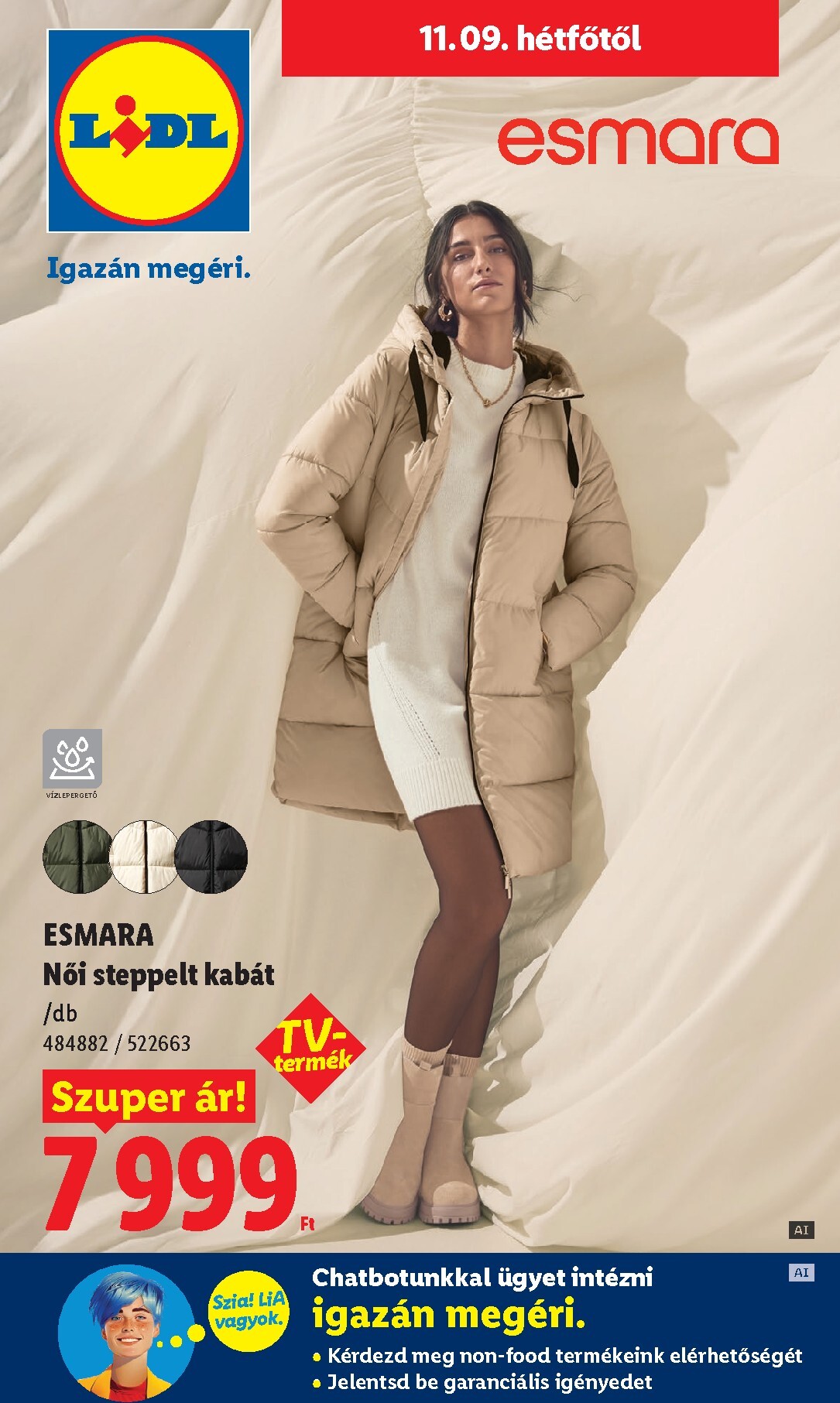 lidl - Lidl - Nonfood hirdetmény a következő hétre csütörtöktől 2026.11.05.-tól szerdától 2026.11.11.-ig