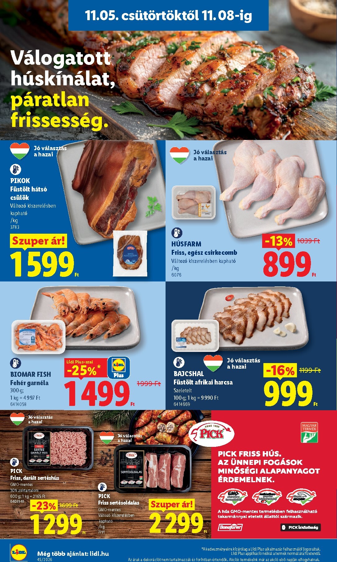 lidl - Lidl hirdetmény a következő hétre csütörtöktől 2026.11.05.-tól szerdától 2026.11.11.-ig - page: 4