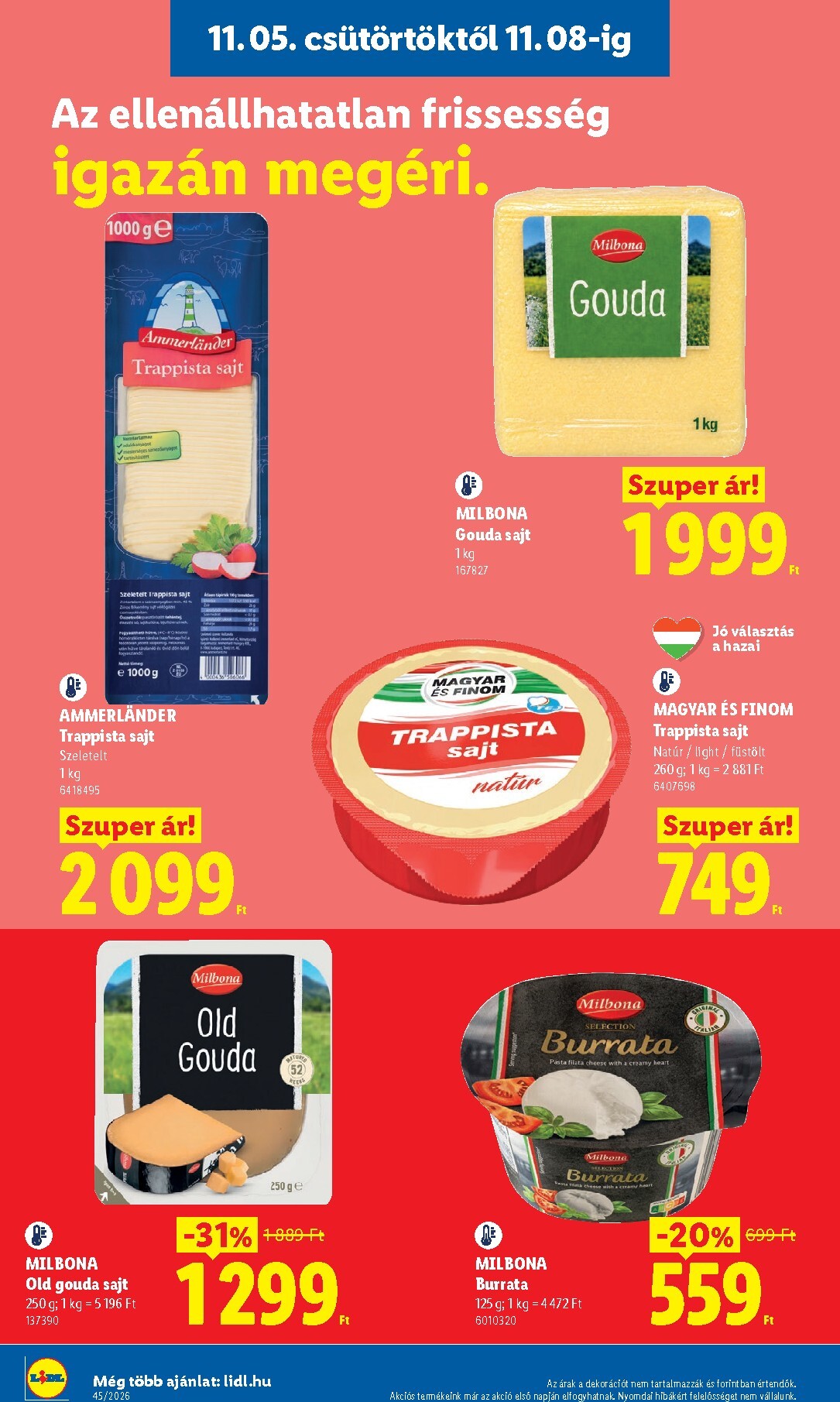 lidl - Lidl hirdetmény a következő hétre csütörtöktől 2026.11.05.-tól szerdától 2026.11.11.-ig - page: 8