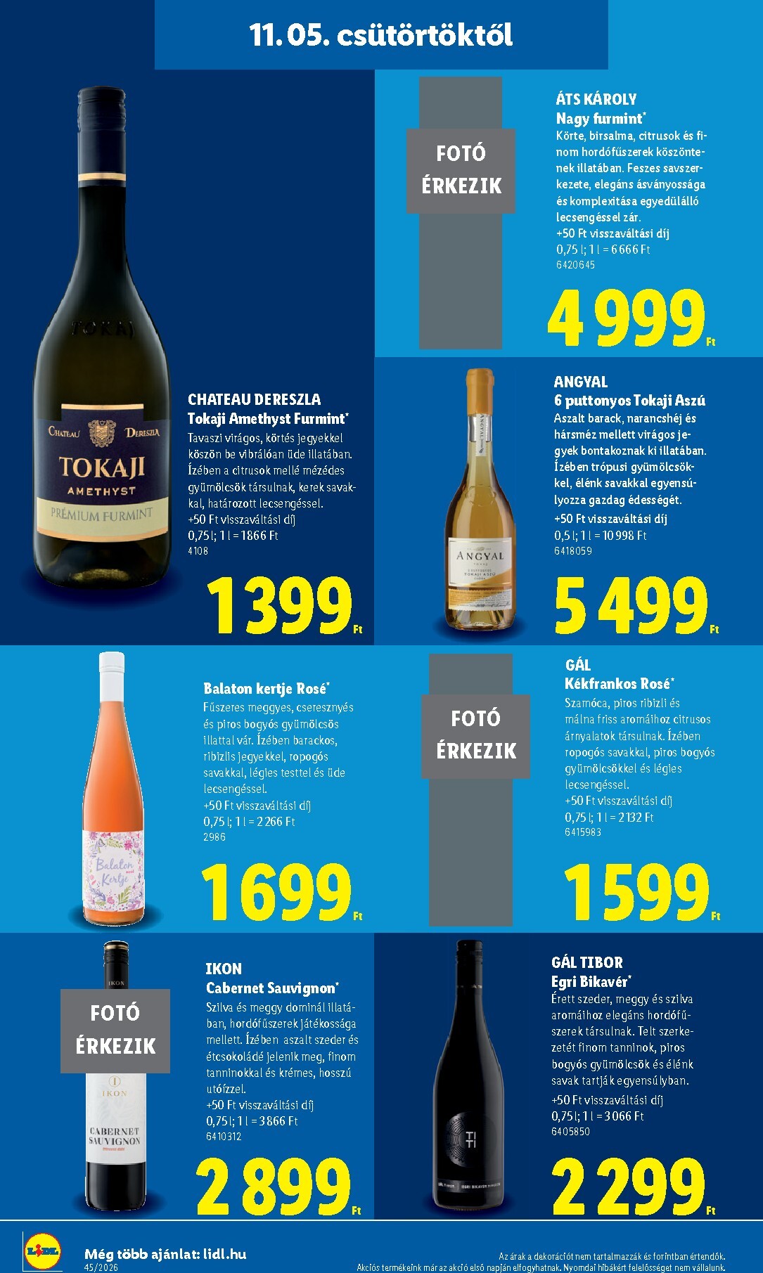lidl - Lidl hirdetmény a következő hétre csütörtöktől 2026.11.05.-tól szerdától 2026.11.11.-ig - page: 24