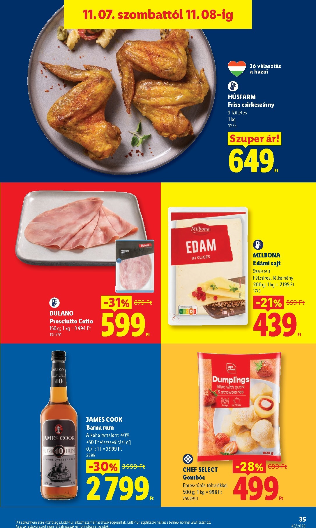 lidl - Lidl hirdetmény a következő hétre csütörtöktől 2026.11.05.-tól szerdától 2026.11.11.-ig - page: 35