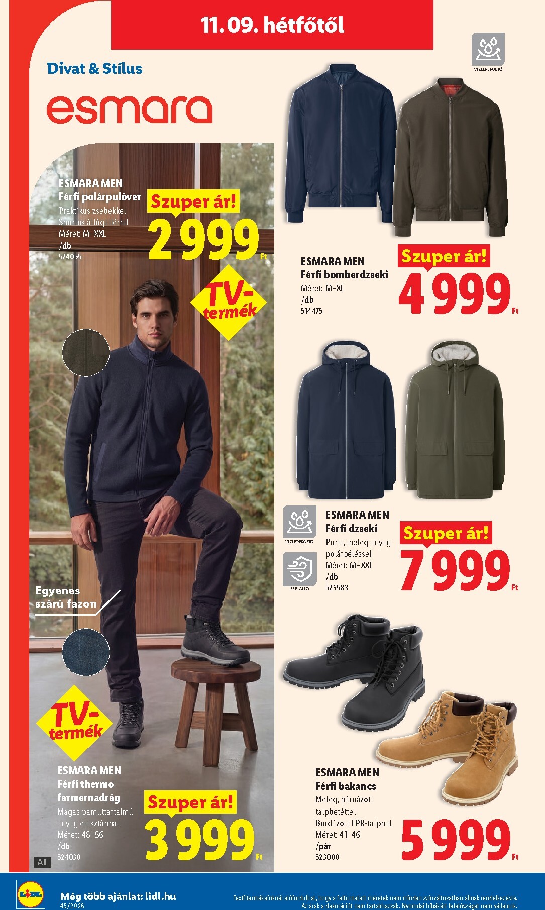 lidl - Lidl hirdetmény a következő hétre csütörtöktől 2026.11.05.-tól szerdától 2026.11.11.-ig - page: 42