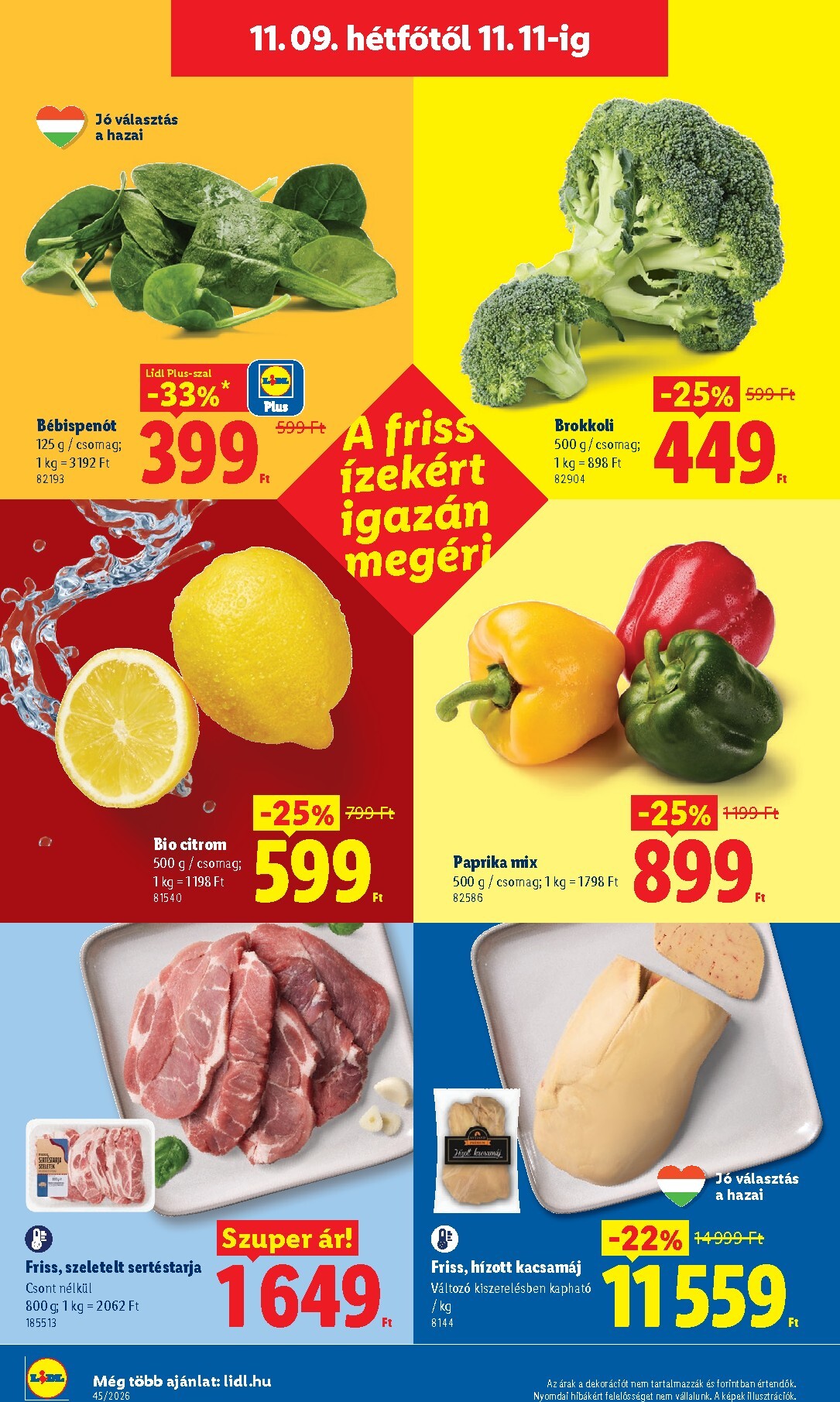 lidl - Lidl hirdetmény a következő hétre csütörtöktől 2026.11.05.-tól szerdától 2026.11.11.-ig - page: 50