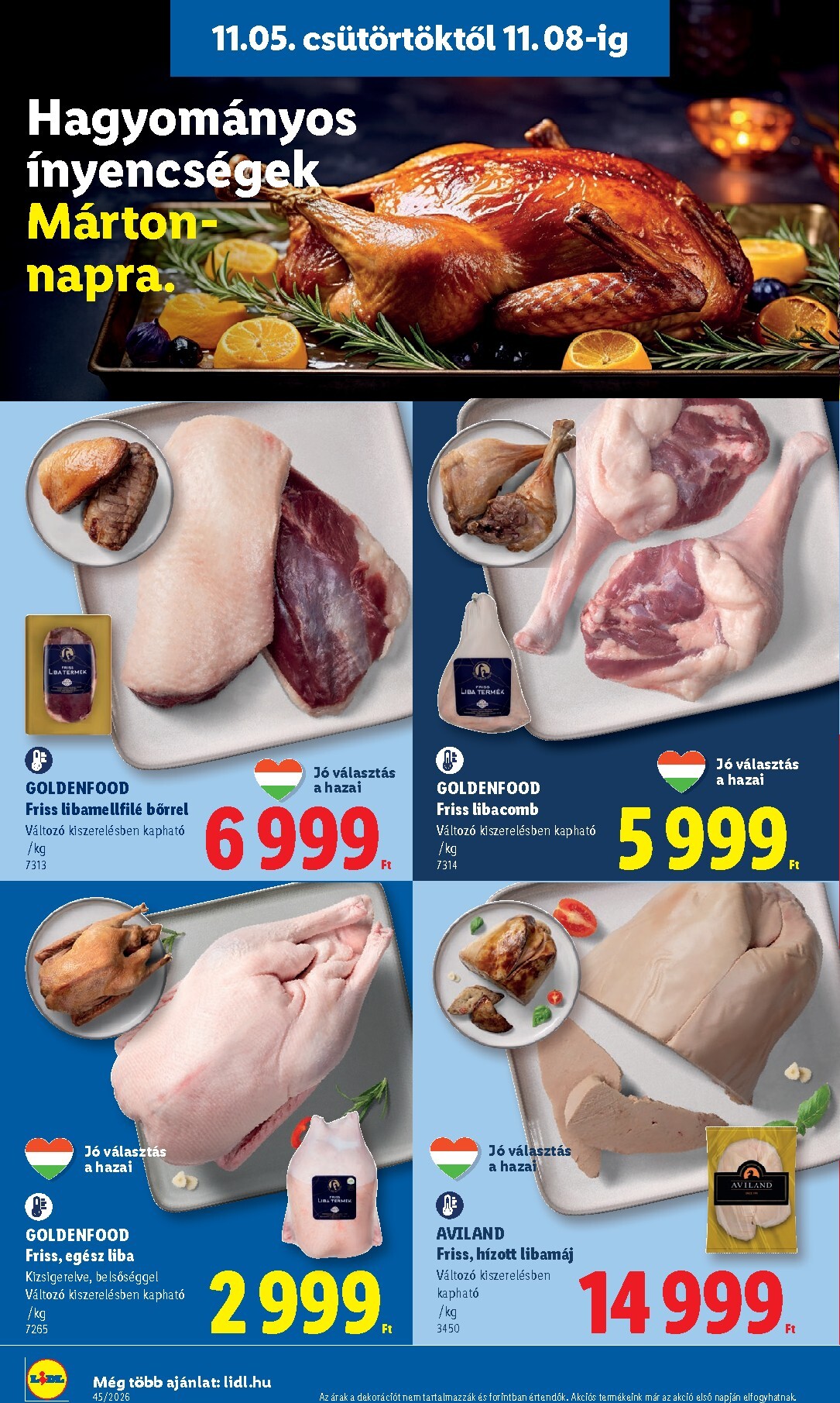 lidl - Lidl hirdetmény a következő hétre csütörtöktől 2026.11.05.-tól szerdától 2026.11.11.-ig - page: 6