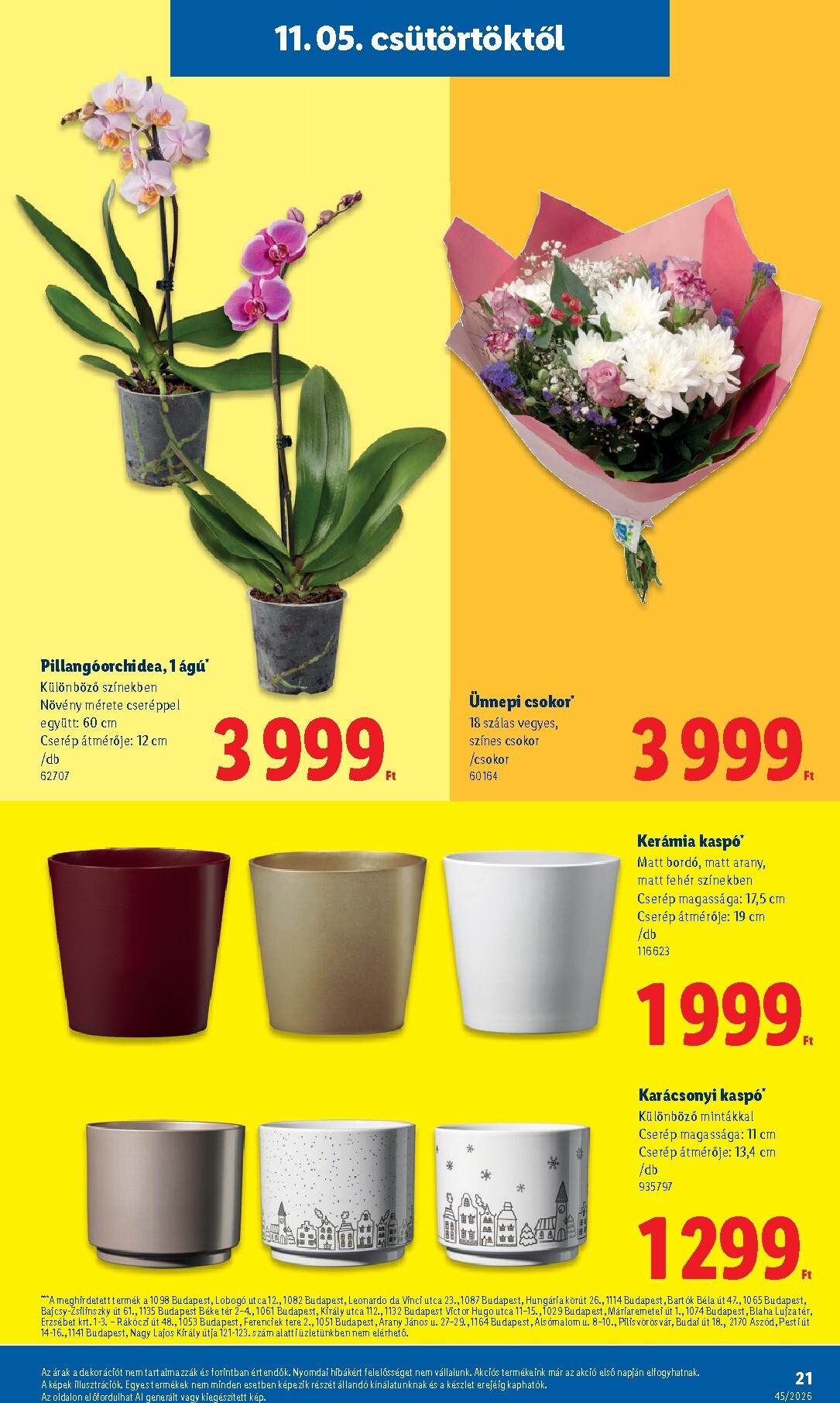 lidl - Lidl hirdetmény a következő hétre csütörtöktől 2026.11.05.-tól szerdától 2026.11.11.-ig - page: 21