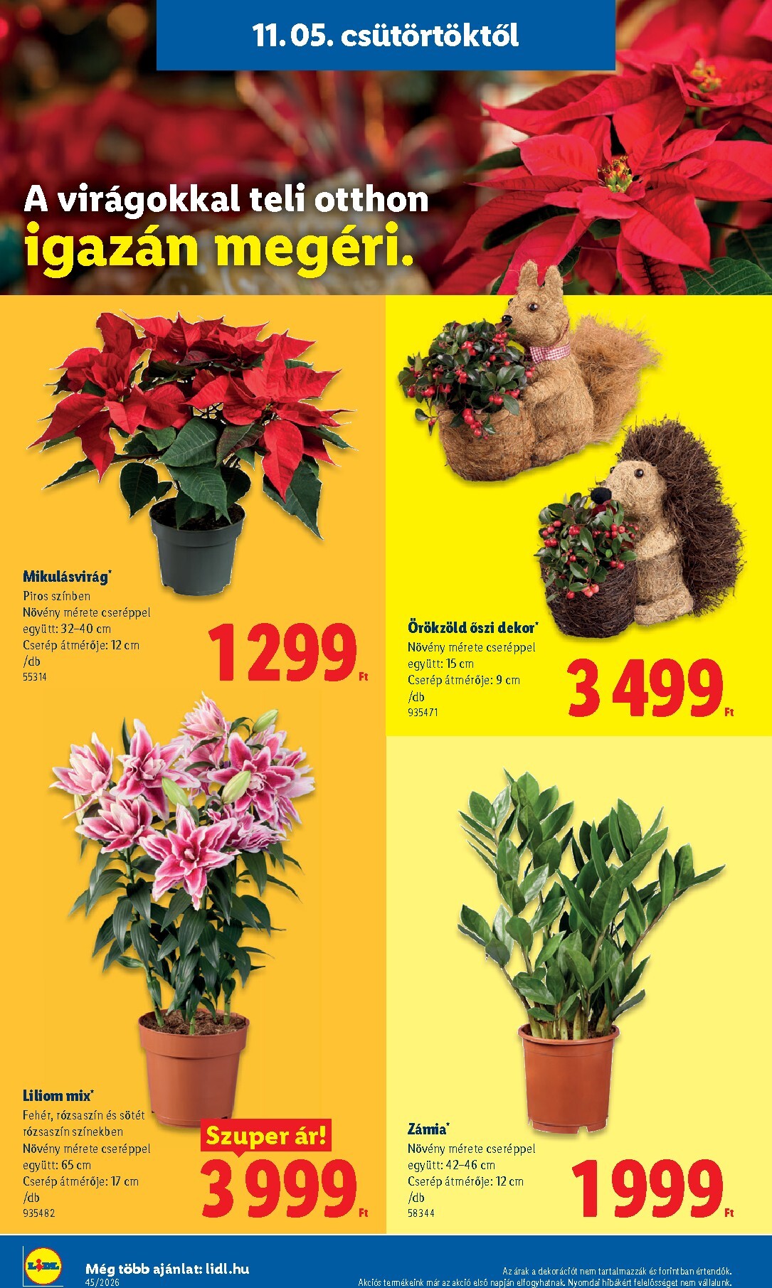 lidl - Lidl hirdetmény a következő hétre csütörtöktől 2026.11.05.-tól szerdától 2026.11.11.-ig - page: 20