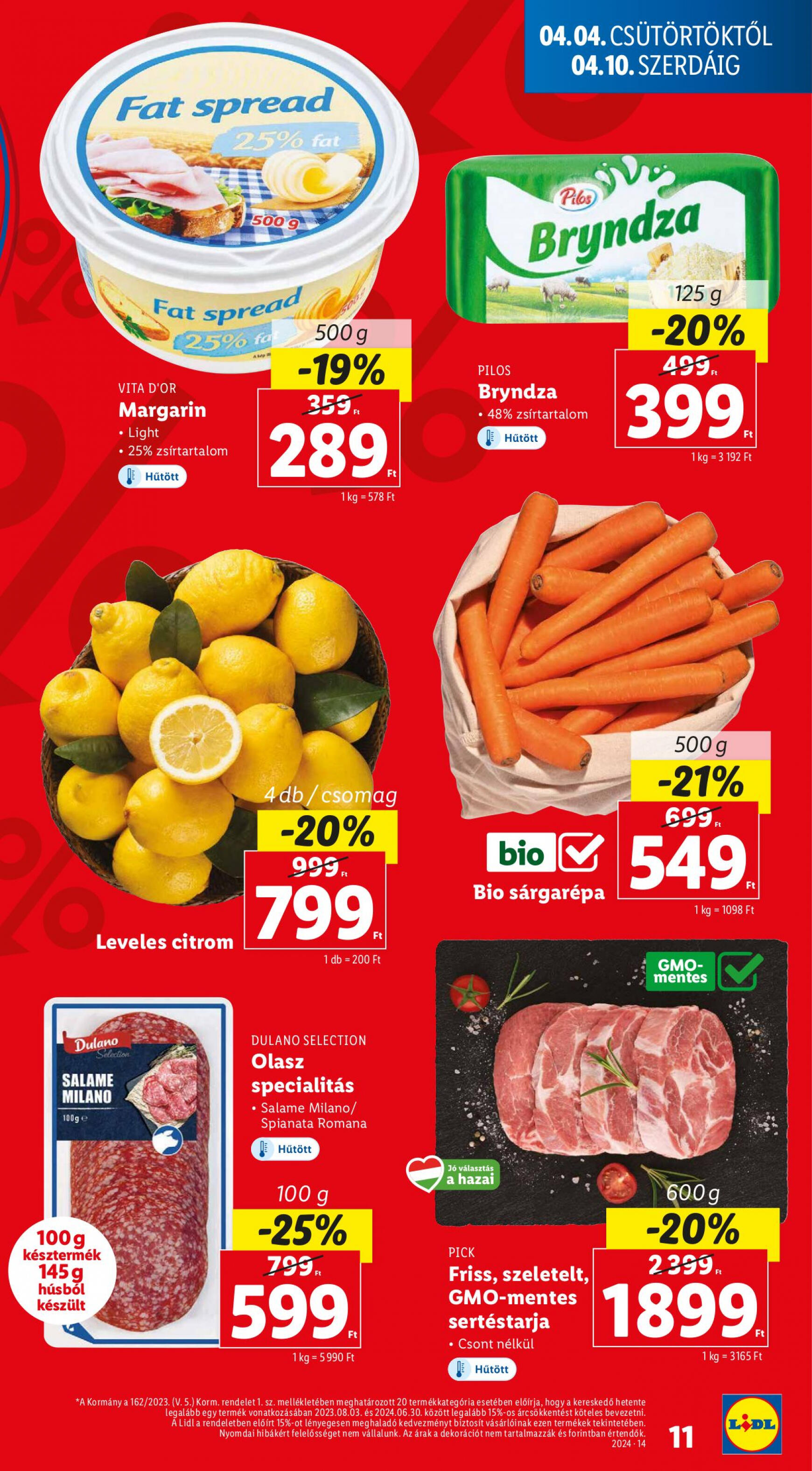 lidl - Lidl dátumtól érvényes 2024.04.04. - page: 11