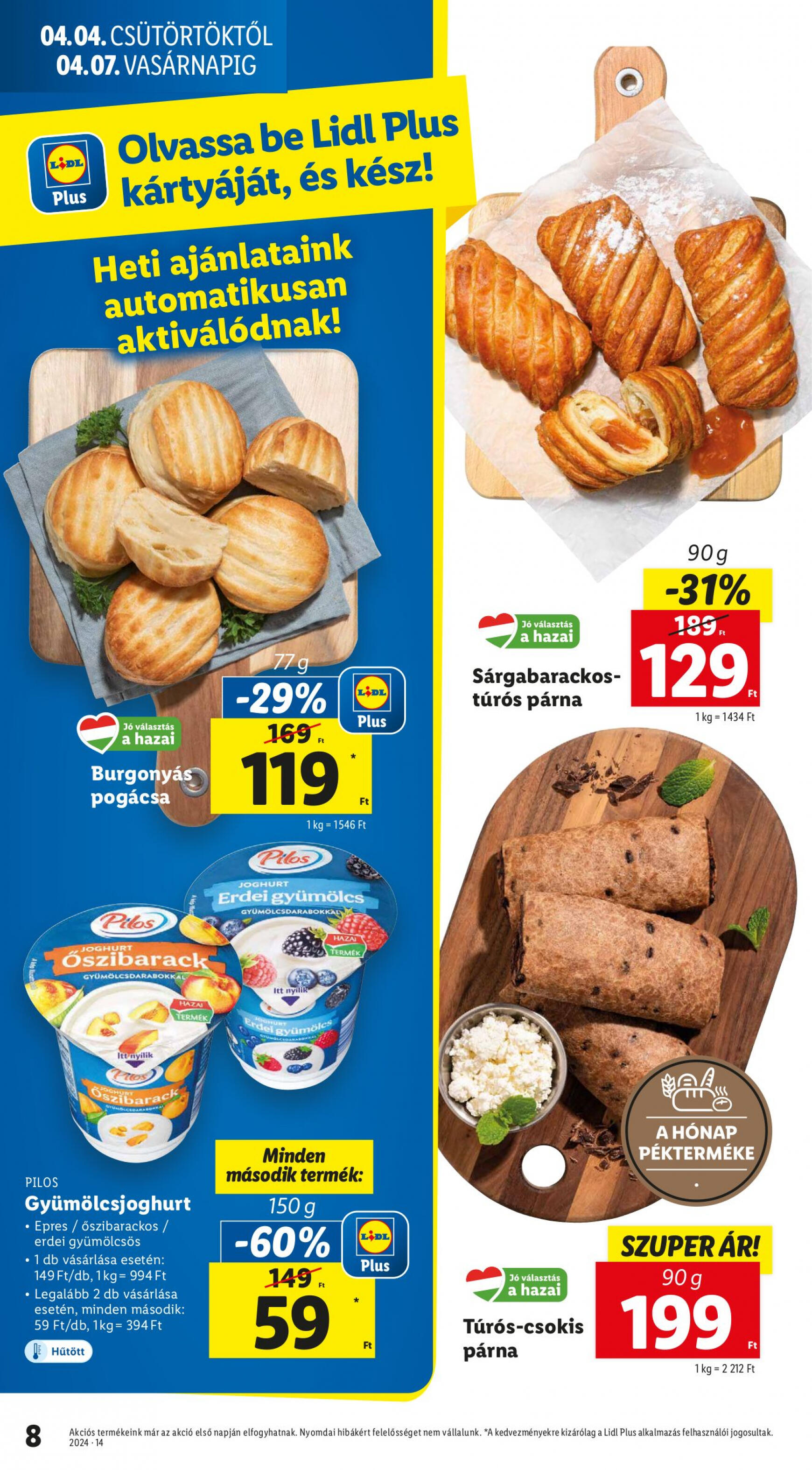 lidl - Lidl dátumtól érvényes 2024.04.04. - page: 8