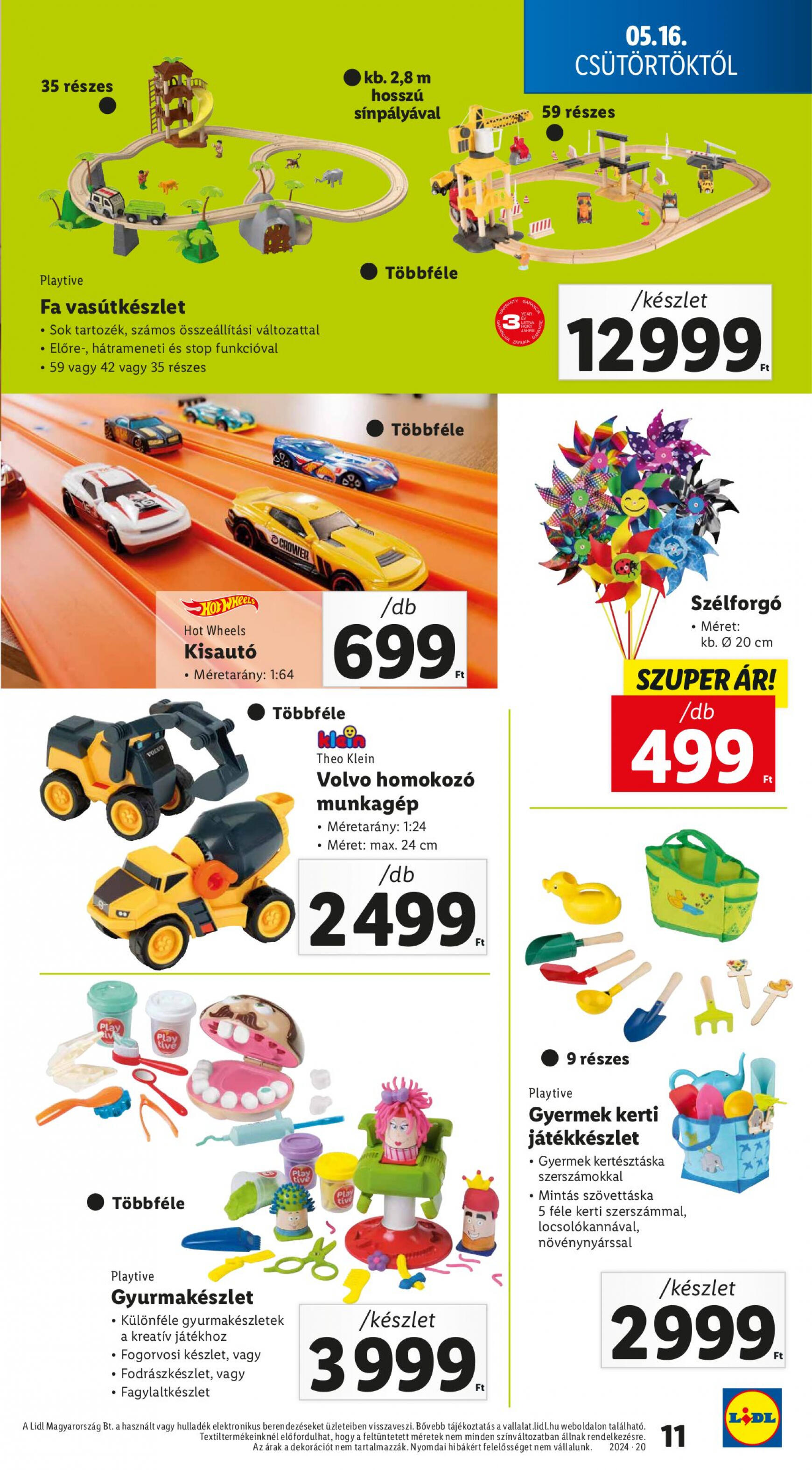 lidl - Aktuális újság Lidl - Nonfood kínálatunk 05.16. - 05.22. - page: 11