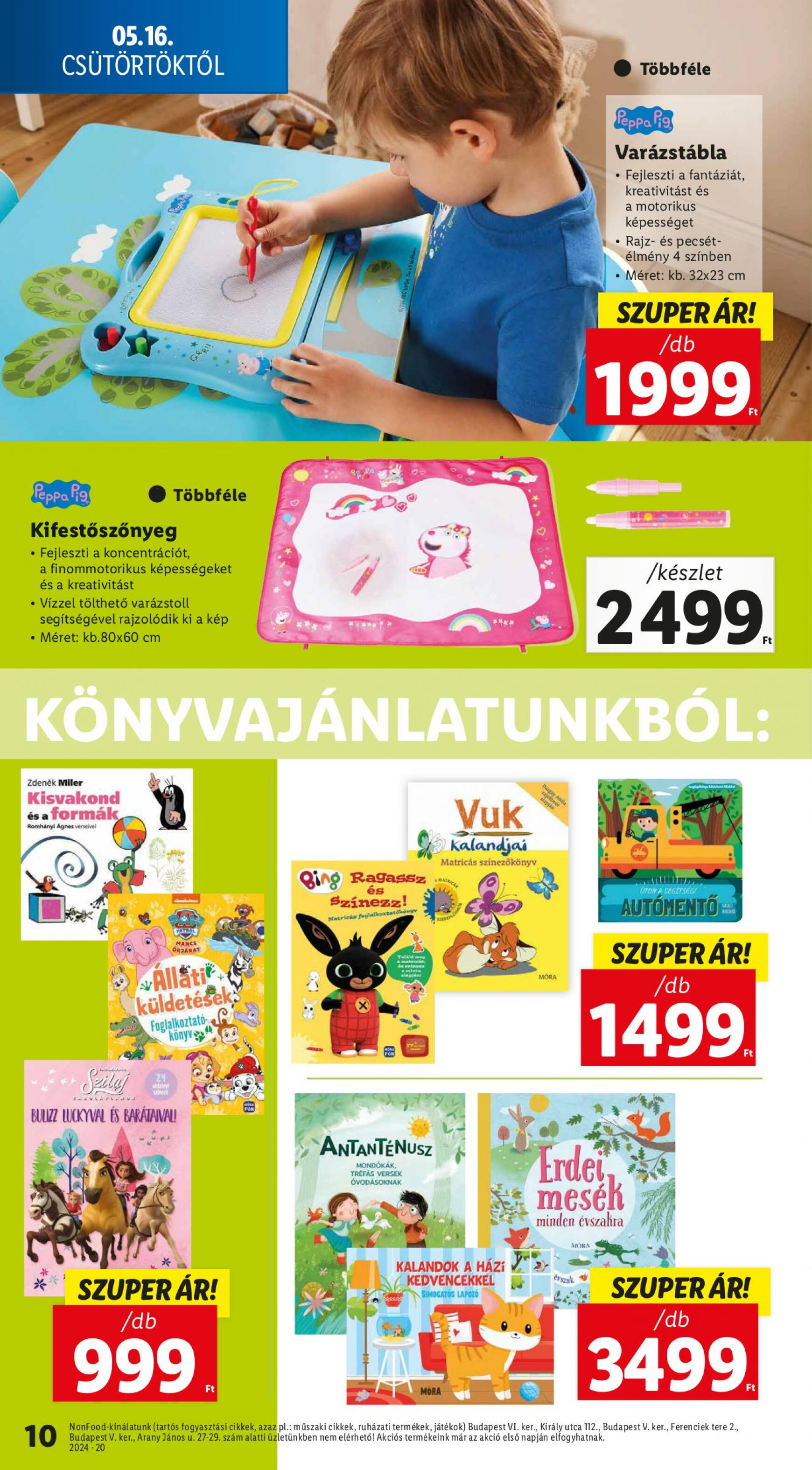 lidl - Aktuális újság Lidl - Nonfood kínálatunk 05.16. - 05.22. - page: 10