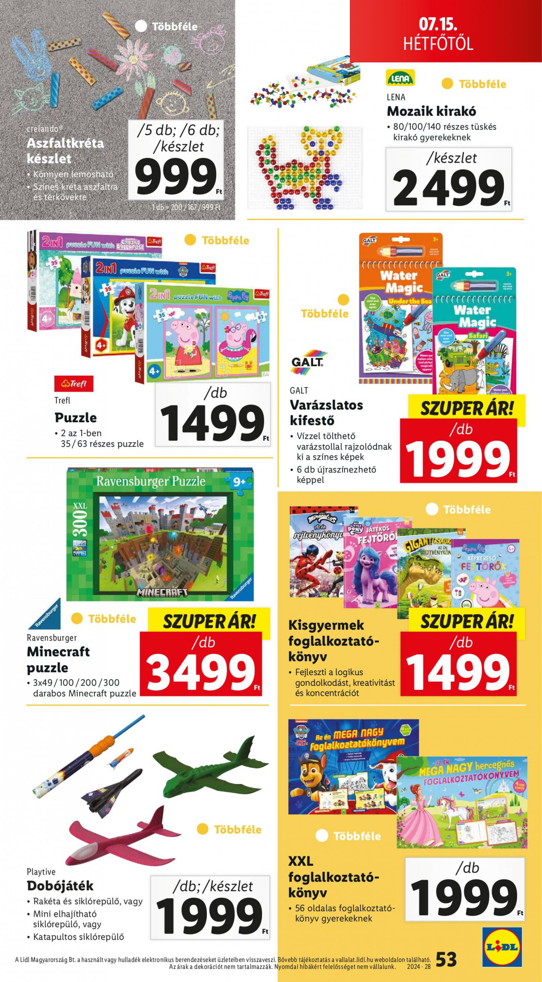 lidl - Aktuális újság Lidl 07.11. - 07.17. - page: 53