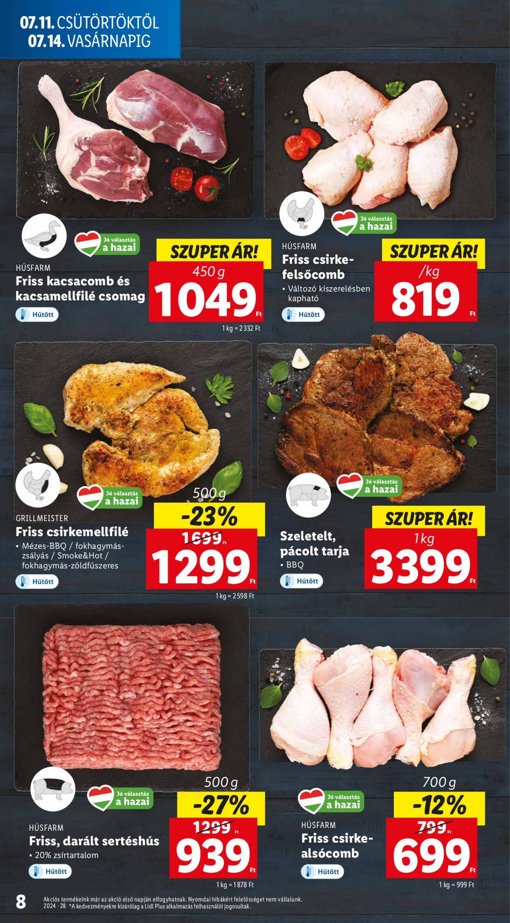 lidl - Aktuális újság Lidl 07.11. - 07.17. - page: 8