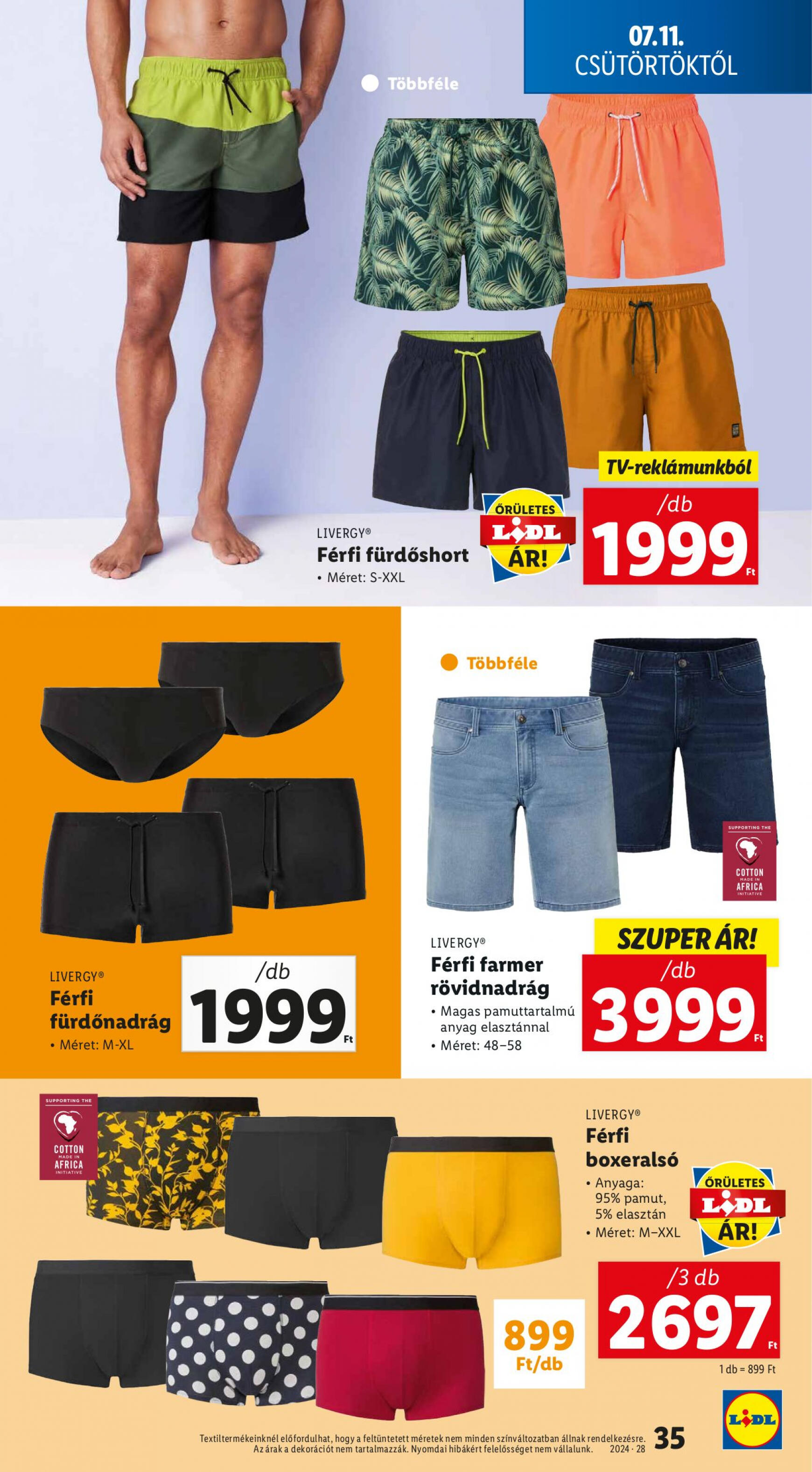 lidl - Aktuális újság Lidl 07.11. - 07.17. - page: 35