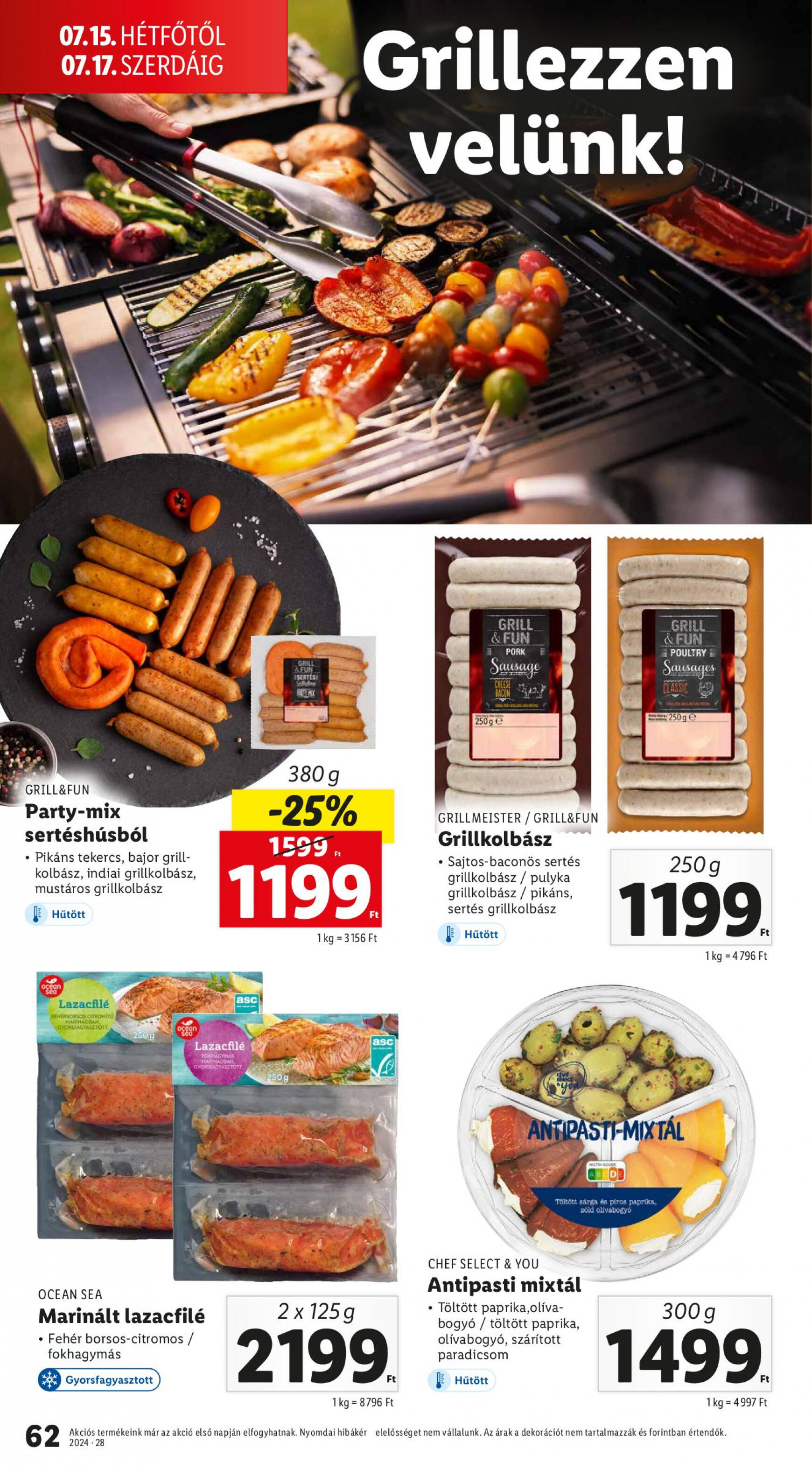 lidl - Aktuális újság Lidl 07.11. - 07.17. - page: 62