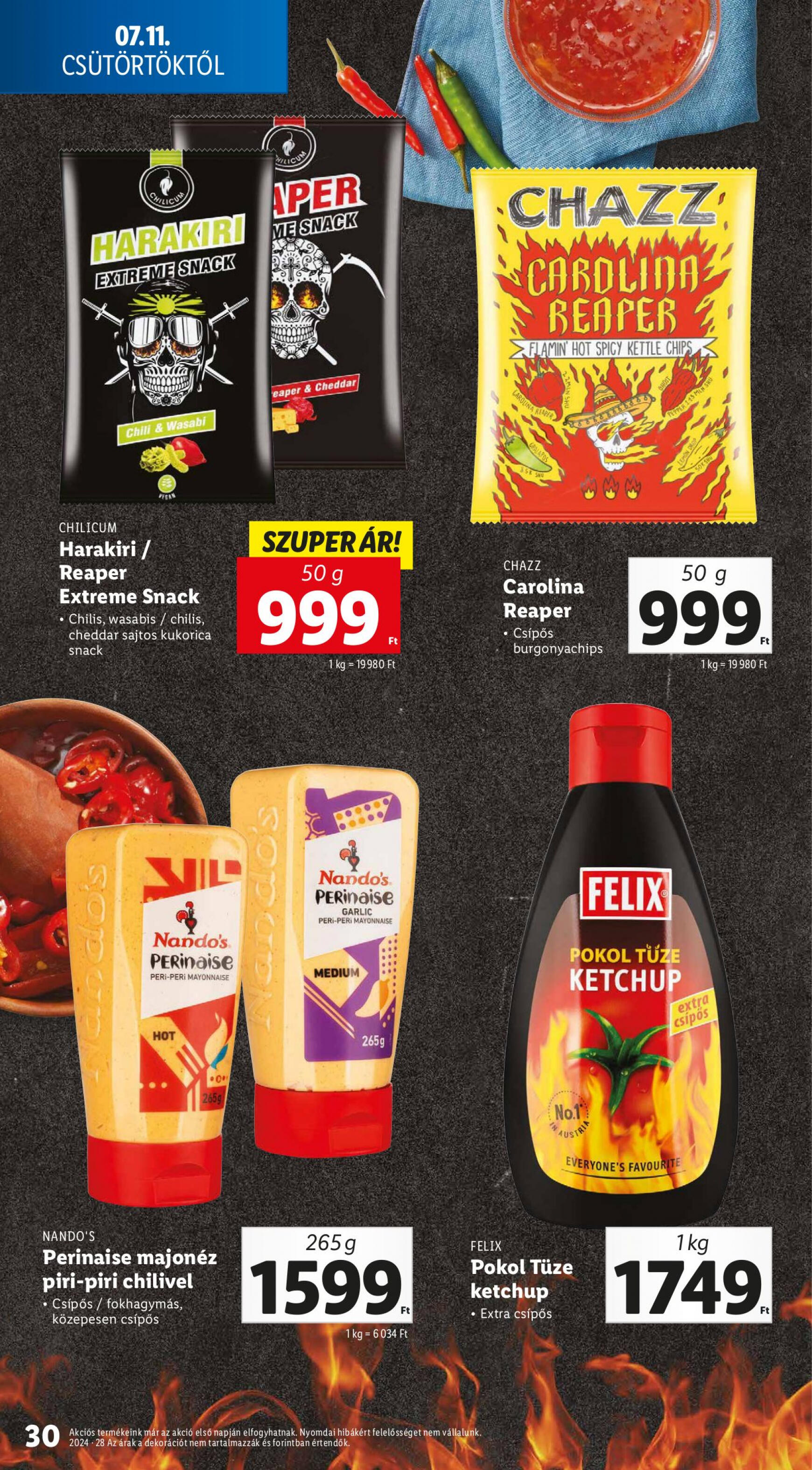 lidl - Aktuális újság Lidl 07.11. - 07.17. - page: 30