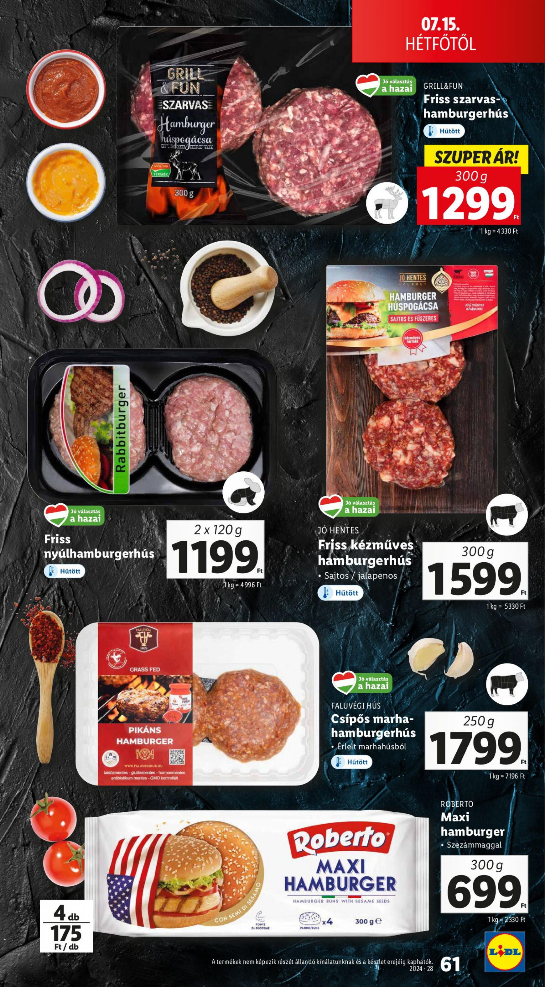 lidl - Aktuális újság Lidl 07.11. - 07.17. - page: 61