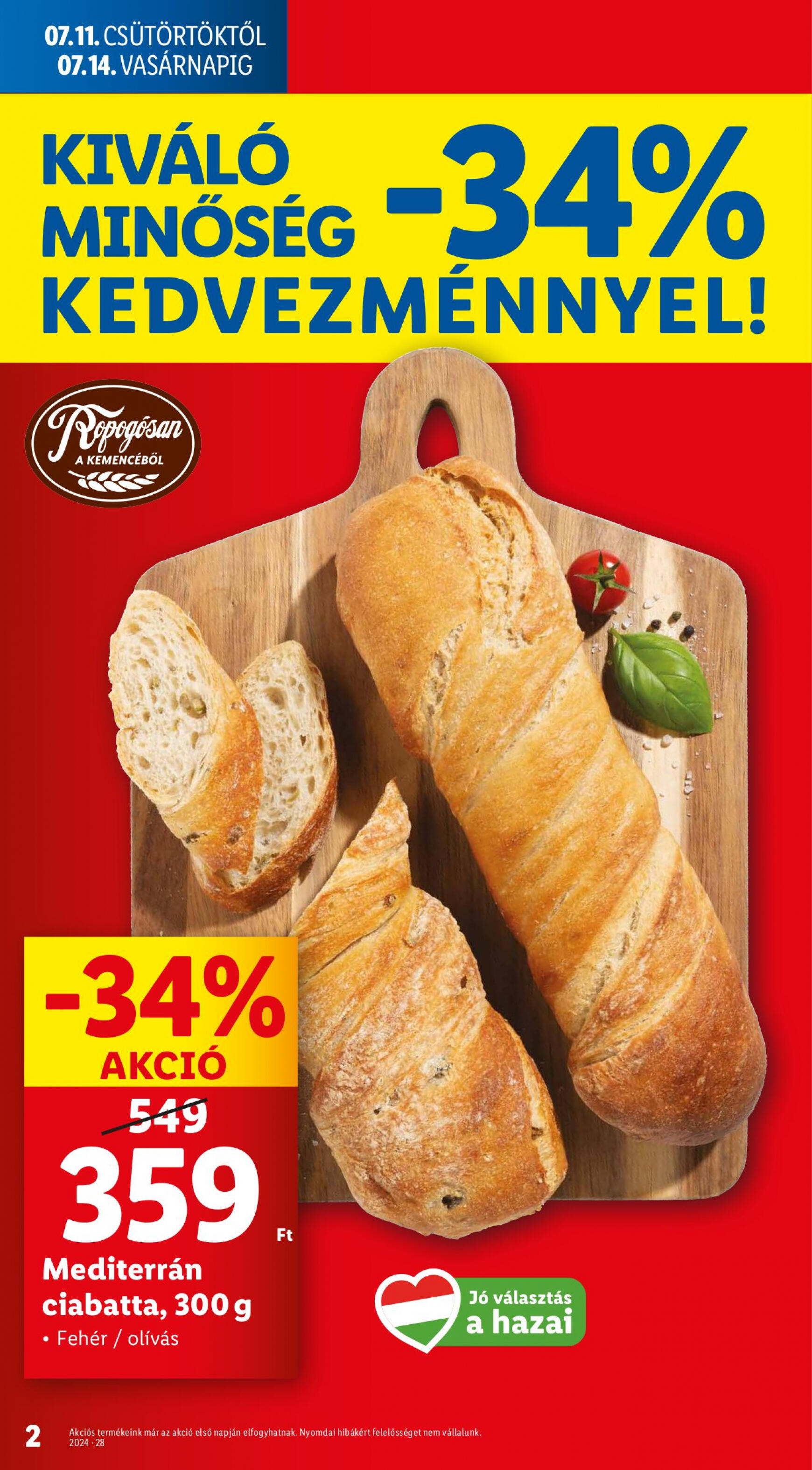 lidl - Aktuális újság Lidl 07.11. - 07.17. - page: 2