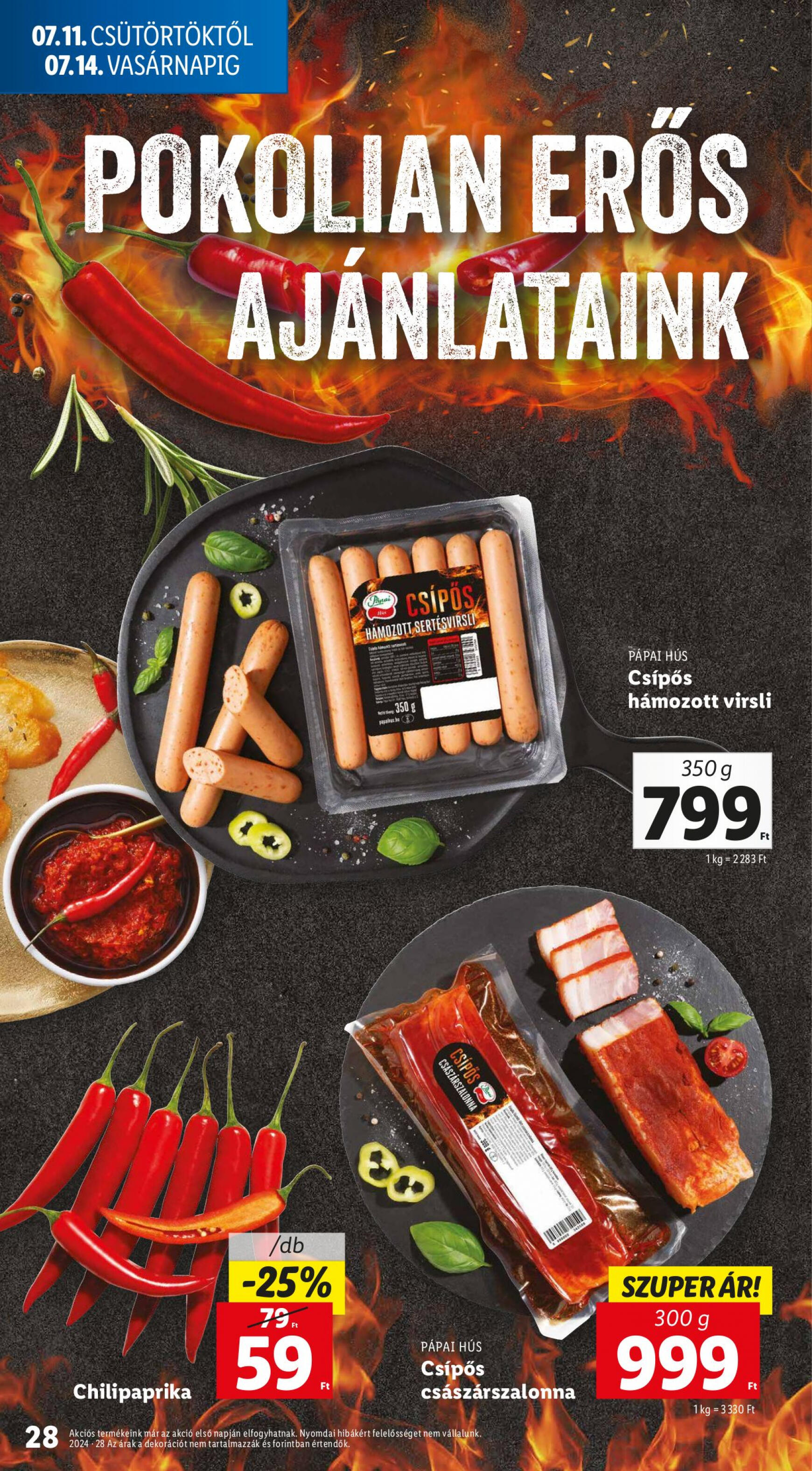 lidl - Aktuális újság Lidl 07.11. - 07.17. - page: 28