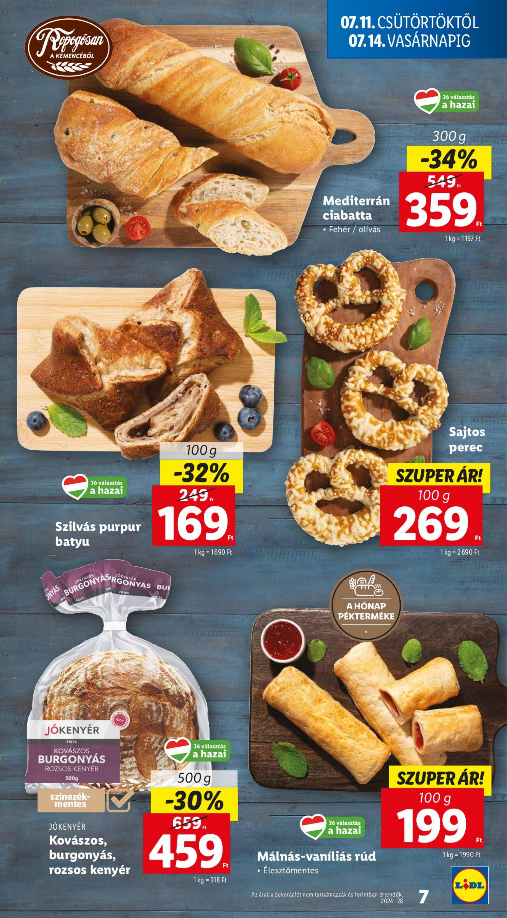 lidl - Aktuális újság Lidl 07.11. - 07.17. - page: 7