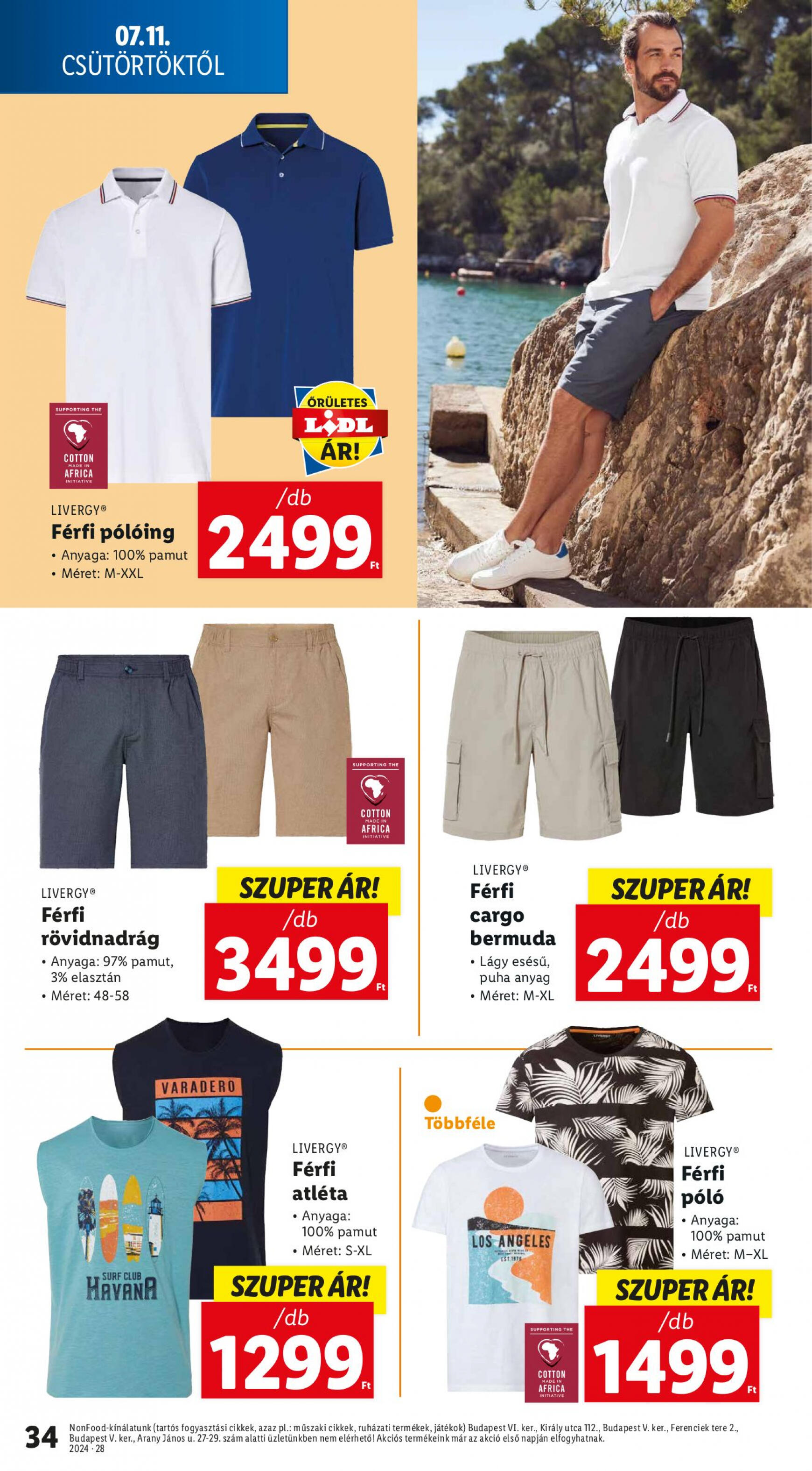 lidl - Aktuális újság Lidl 07.11. - 07.17. - page: 34