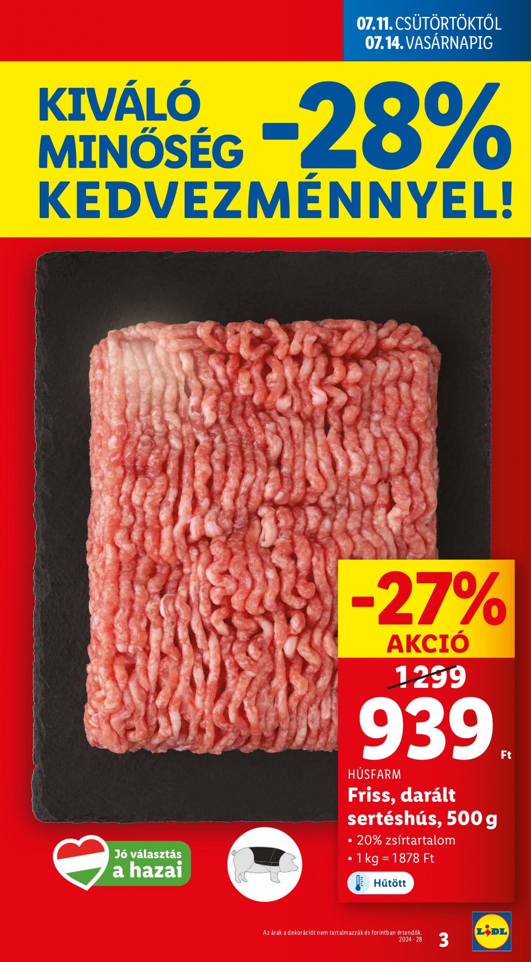 lidl - Aktuális újság Lidl 07.11. - 07.17. - page: 3