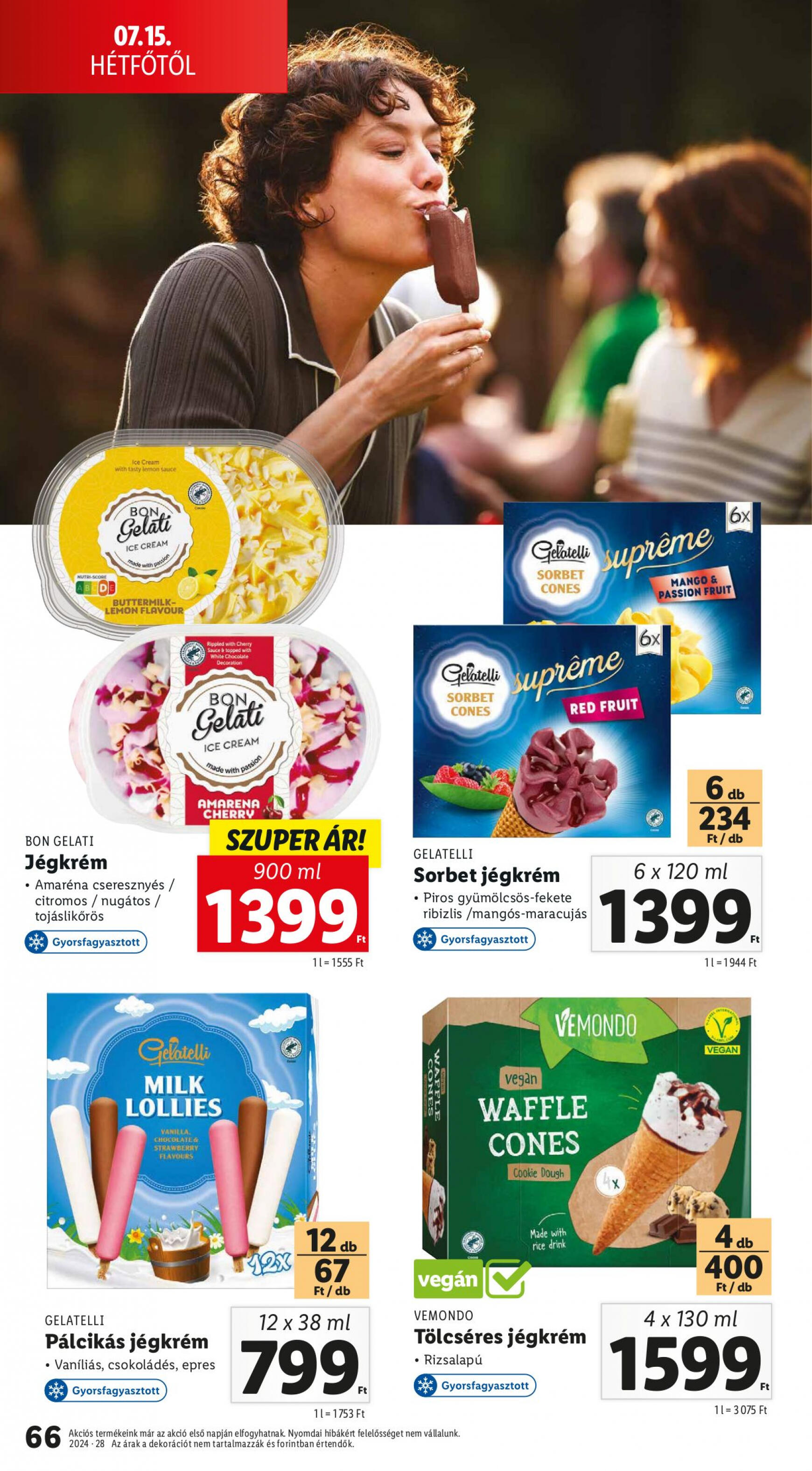 lidl - Aktuális újság Lidl 07.11. - 07.17. - page: 66