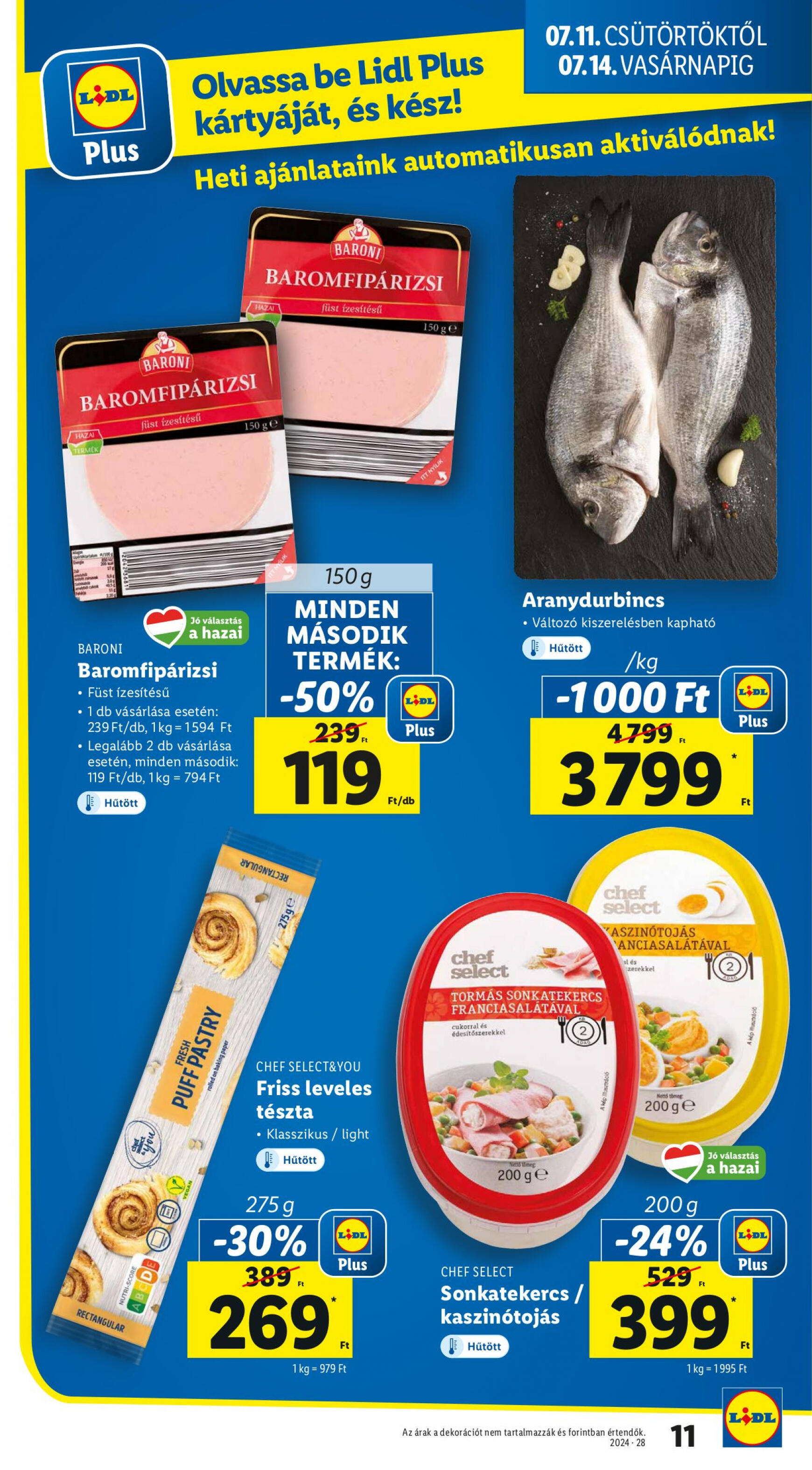 lidl - Aktuális újság Lidl 07.11. - 07.17. - page: 11