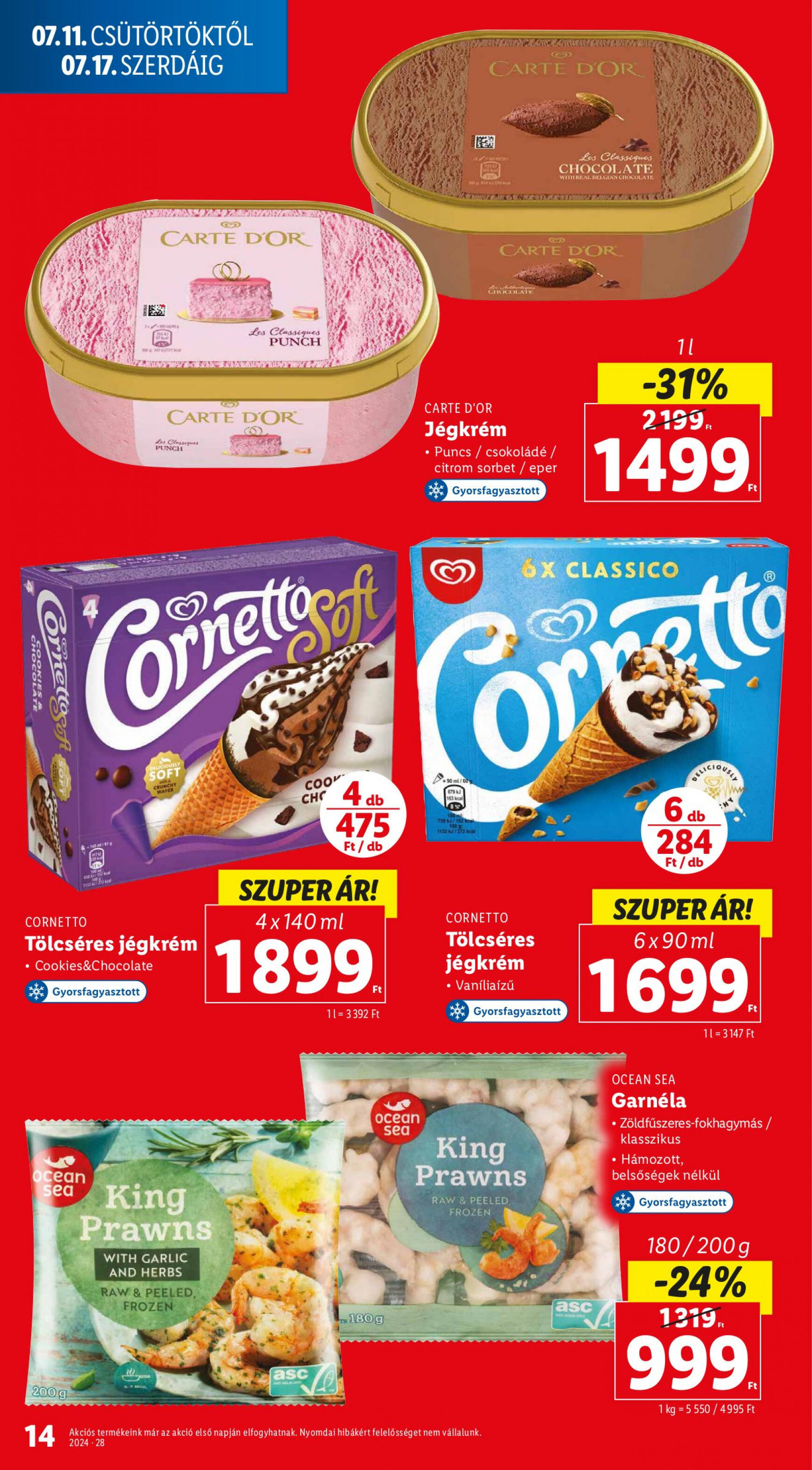 lidl - Aktuális újság Lidl 07.11. - 07.17. - page: 14