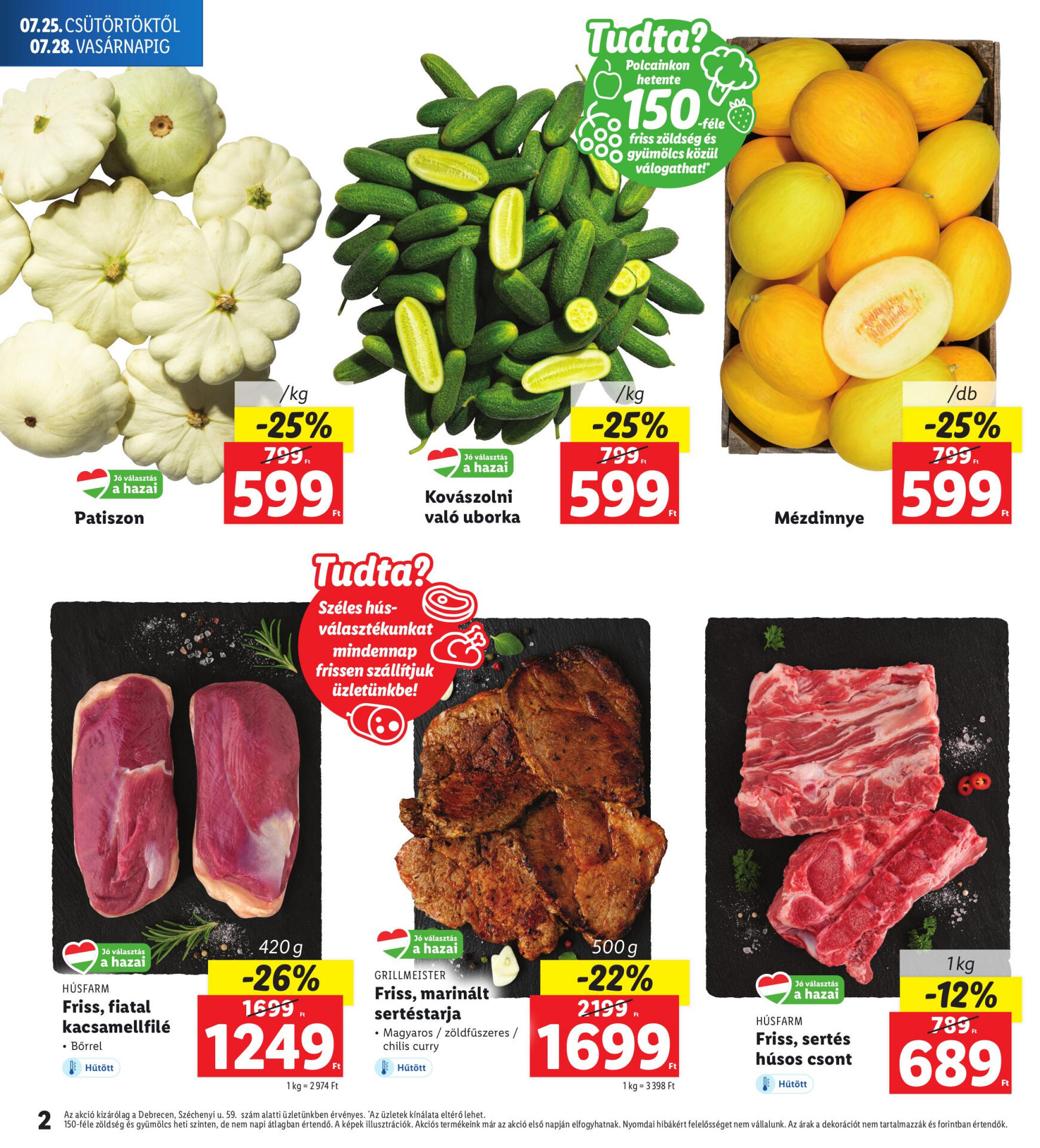 lidl - Aktuális újság Lidl - Debrecen 07.25. - 07.28. - page: 2